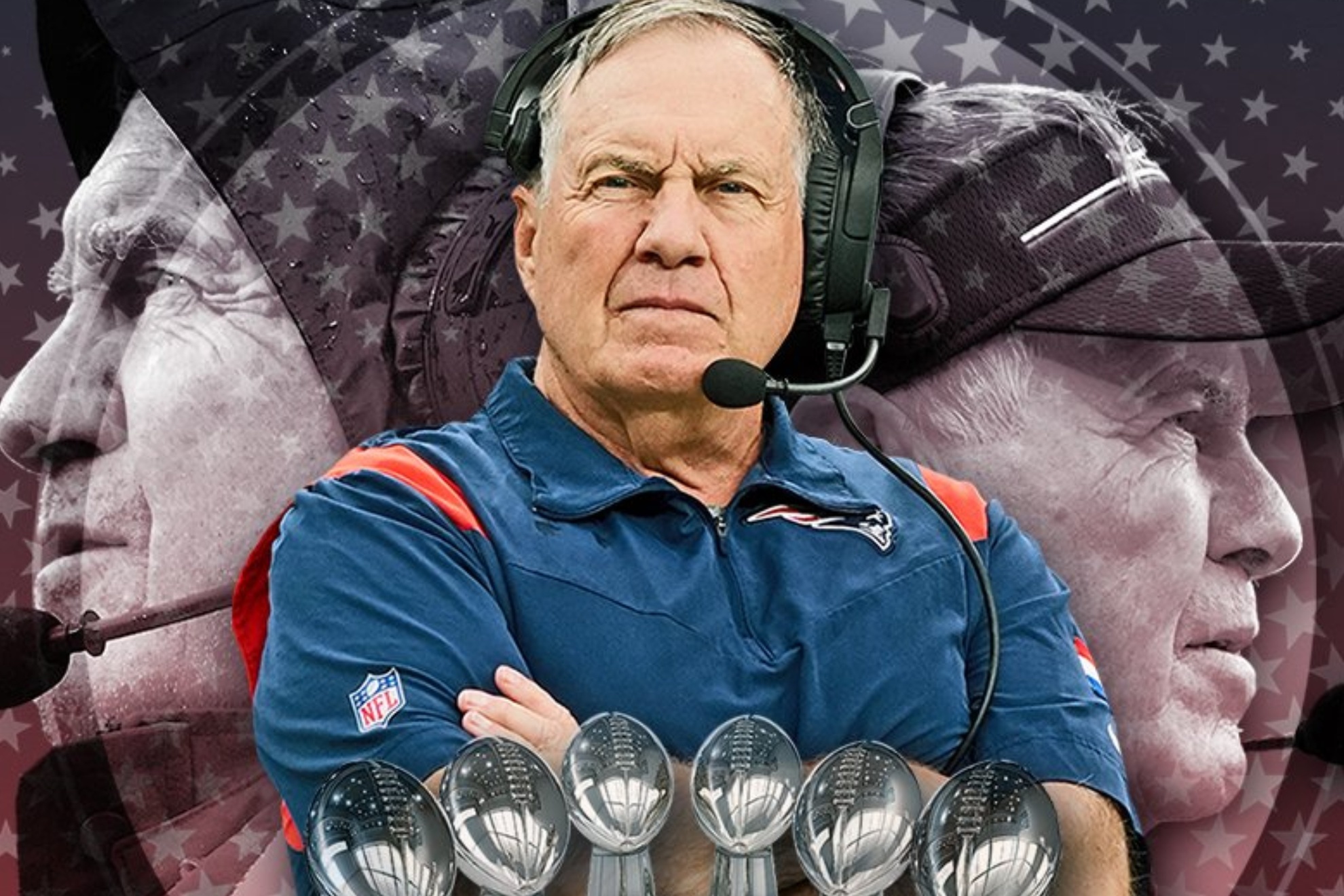 Legendary Patriots head coach, Bill Belichick.