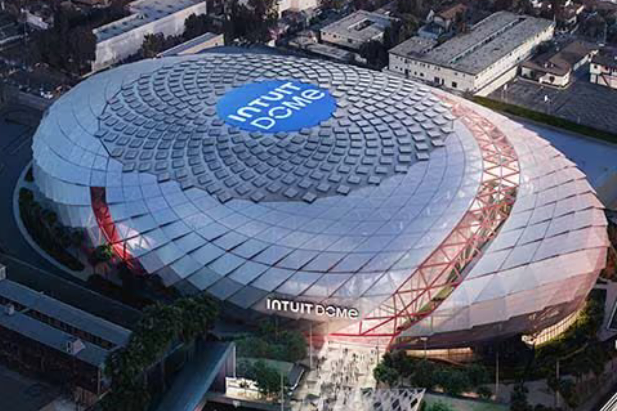 El Intuit Dome de Los Ángeles, futuro pabellón de los Clippers.
