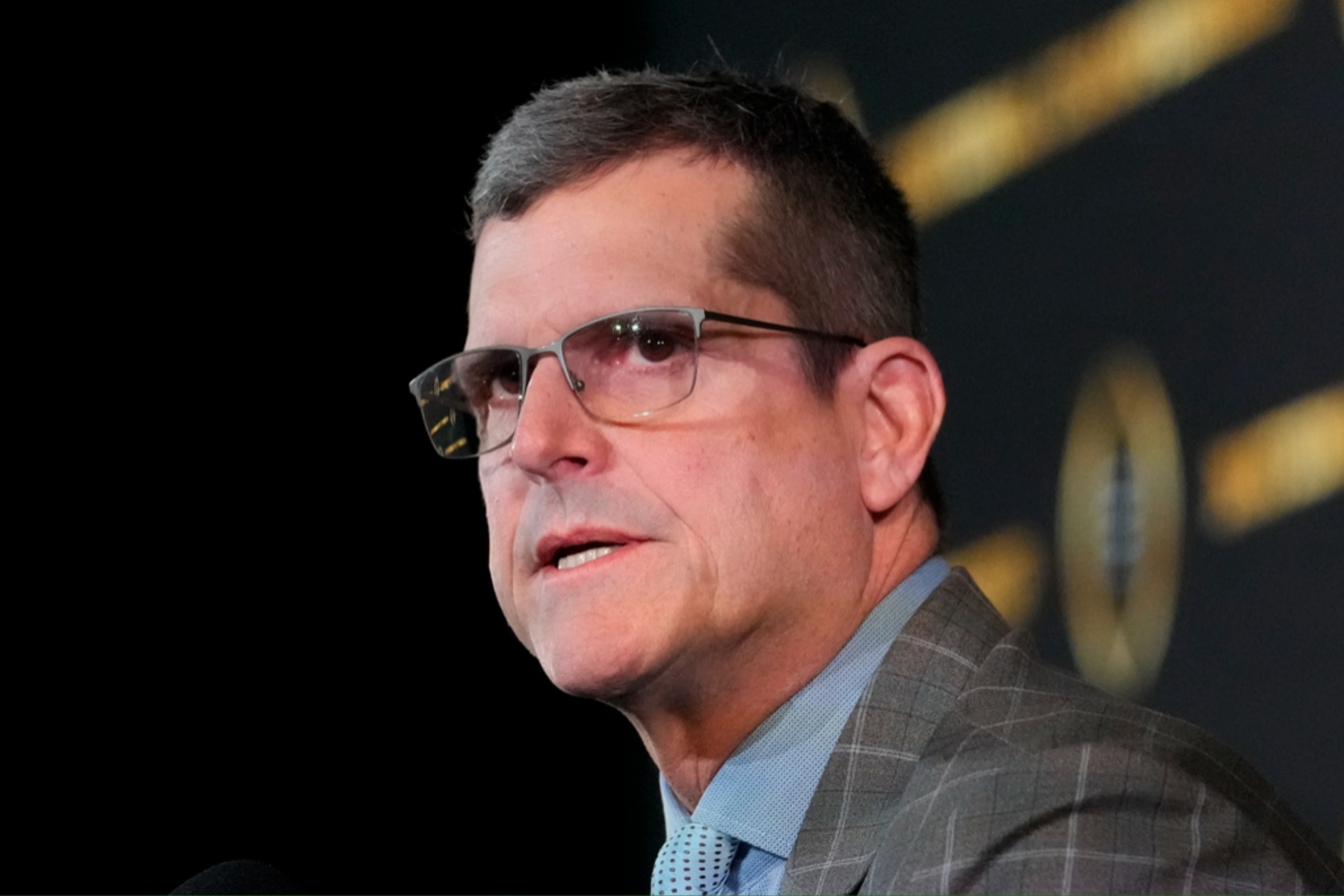 Jim Harbaugh had an interview with the Los Angeles Chargers for their head coaching job