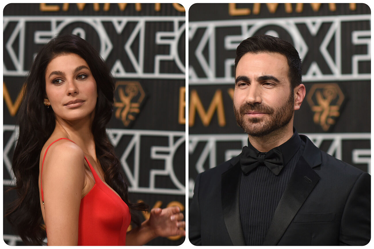 Camila Morrone and Brett Goldstein dazzled on the red carpet with their elegance.