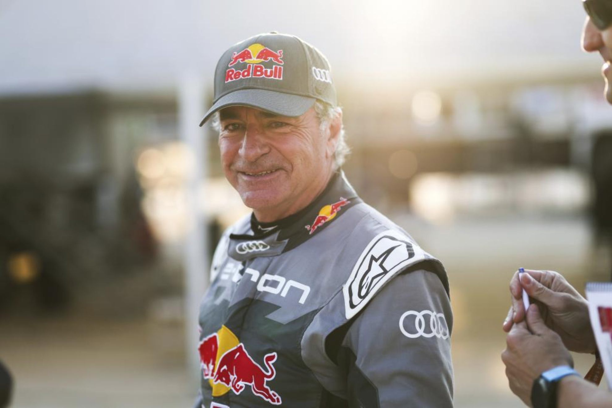 Carlos Sainz, en el Dakar 2024.