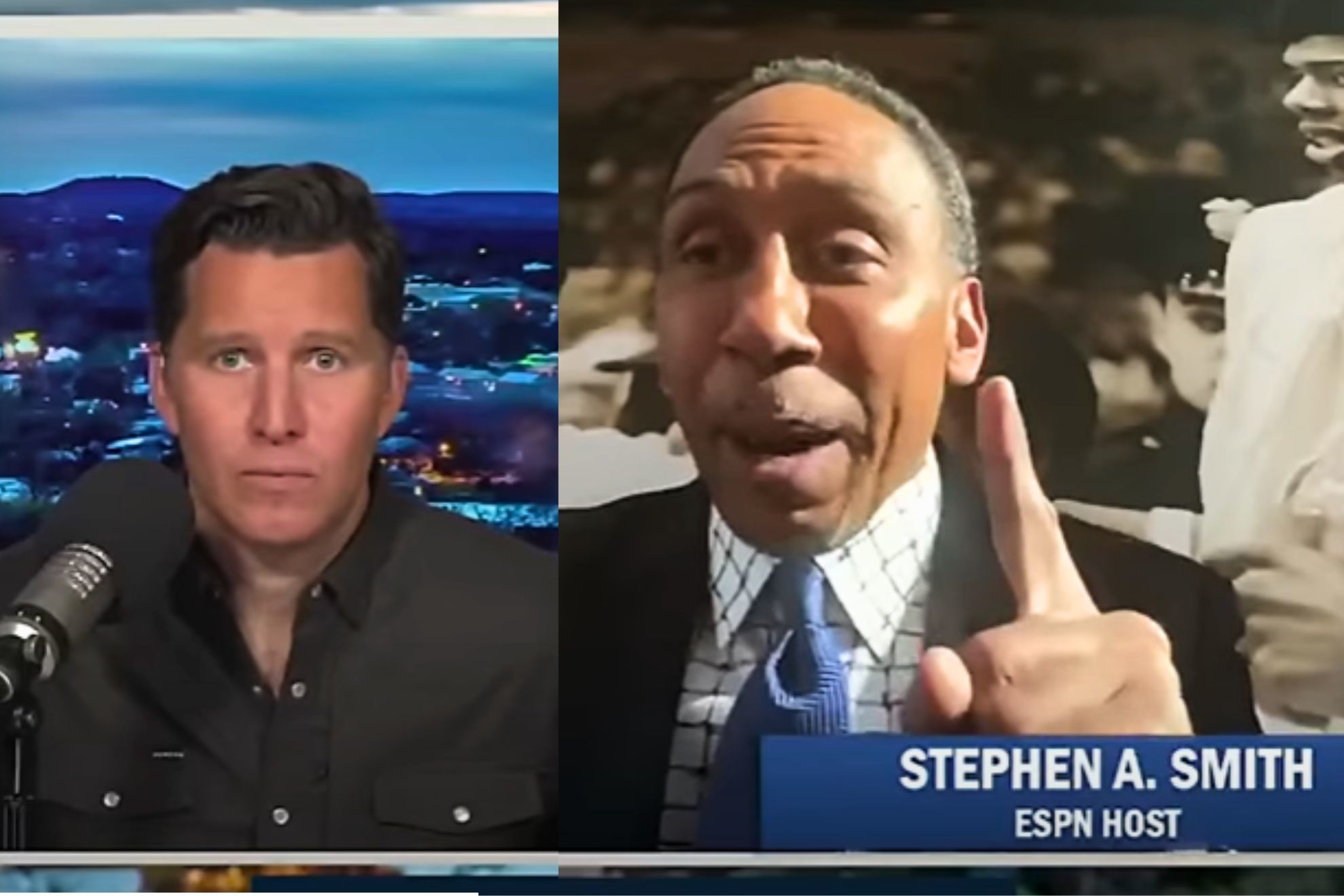 Stephen A. Smith shut down his former colleague, Will Cain, on his own show.