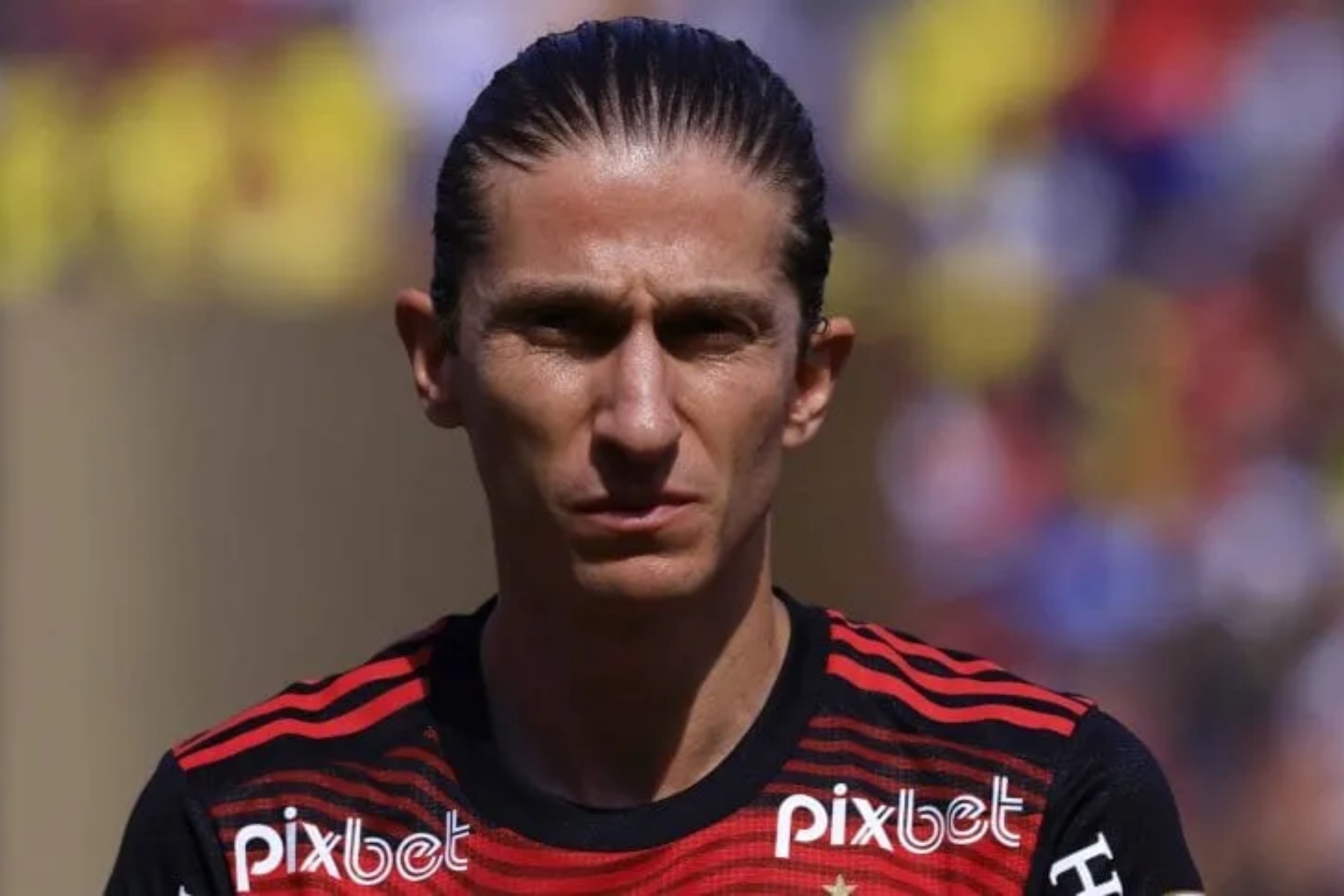 Filipe Luís, con Flamengo.