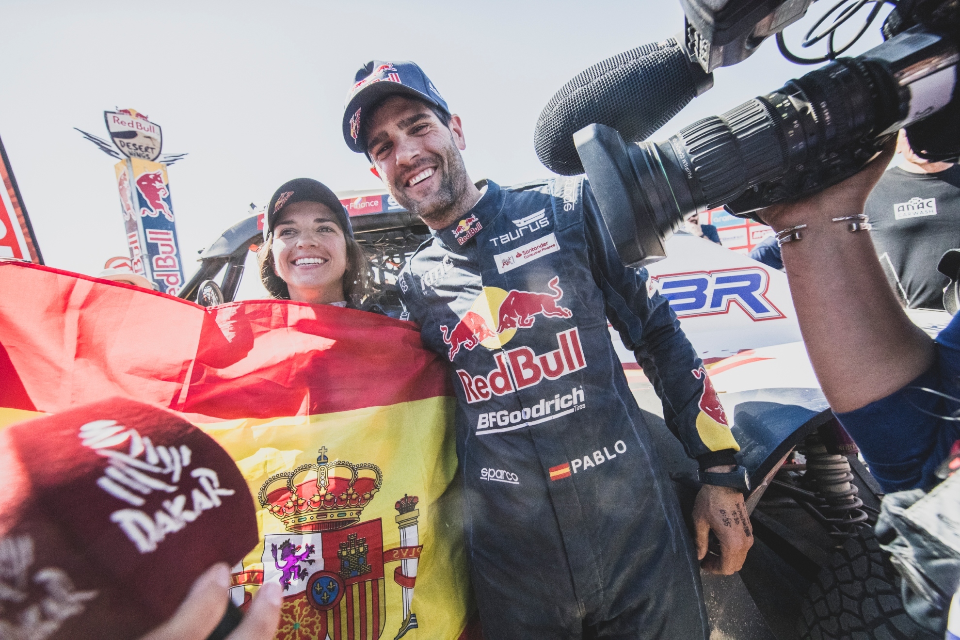 Cristina y Pablo han completado con xito su cuarto Dakar juntos.
