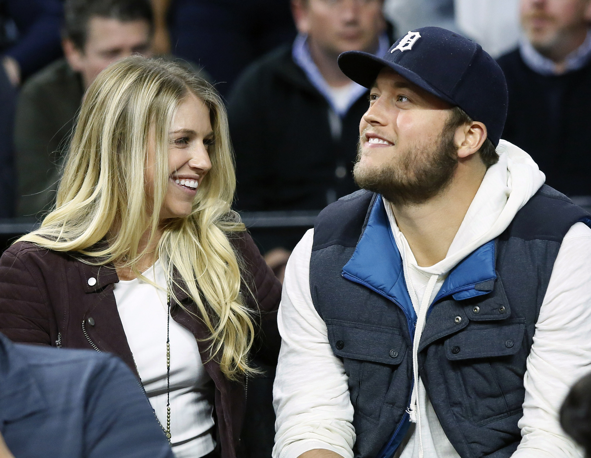 Matthew Stafford and wife Kelly