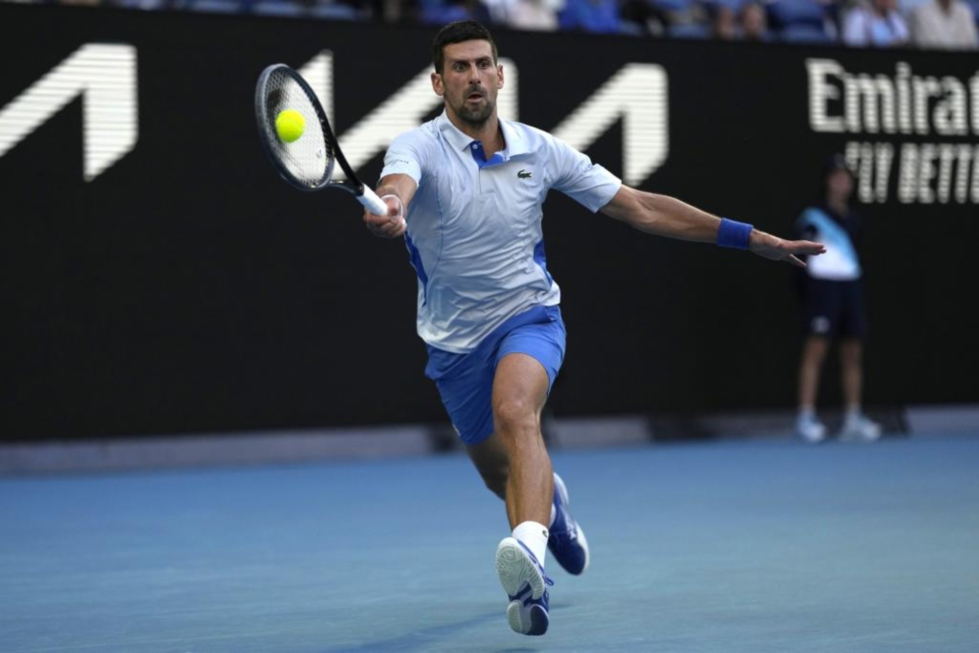 Novak Djokovic, en el Open de Australia.