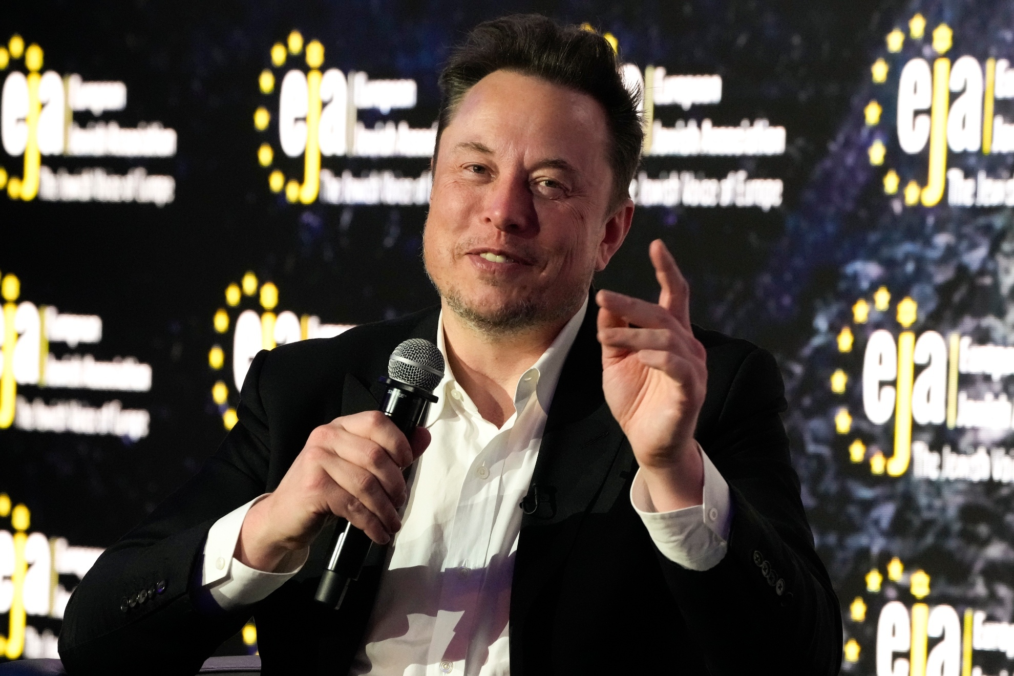 Elon Musk at a public event.