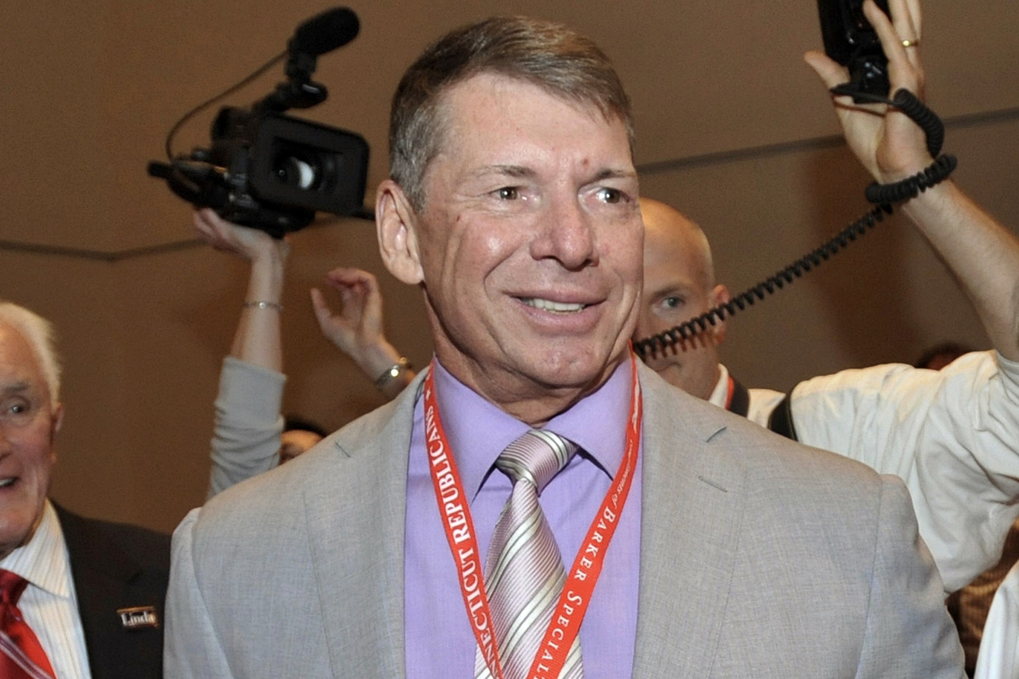 WWE founder Vince McMahon.