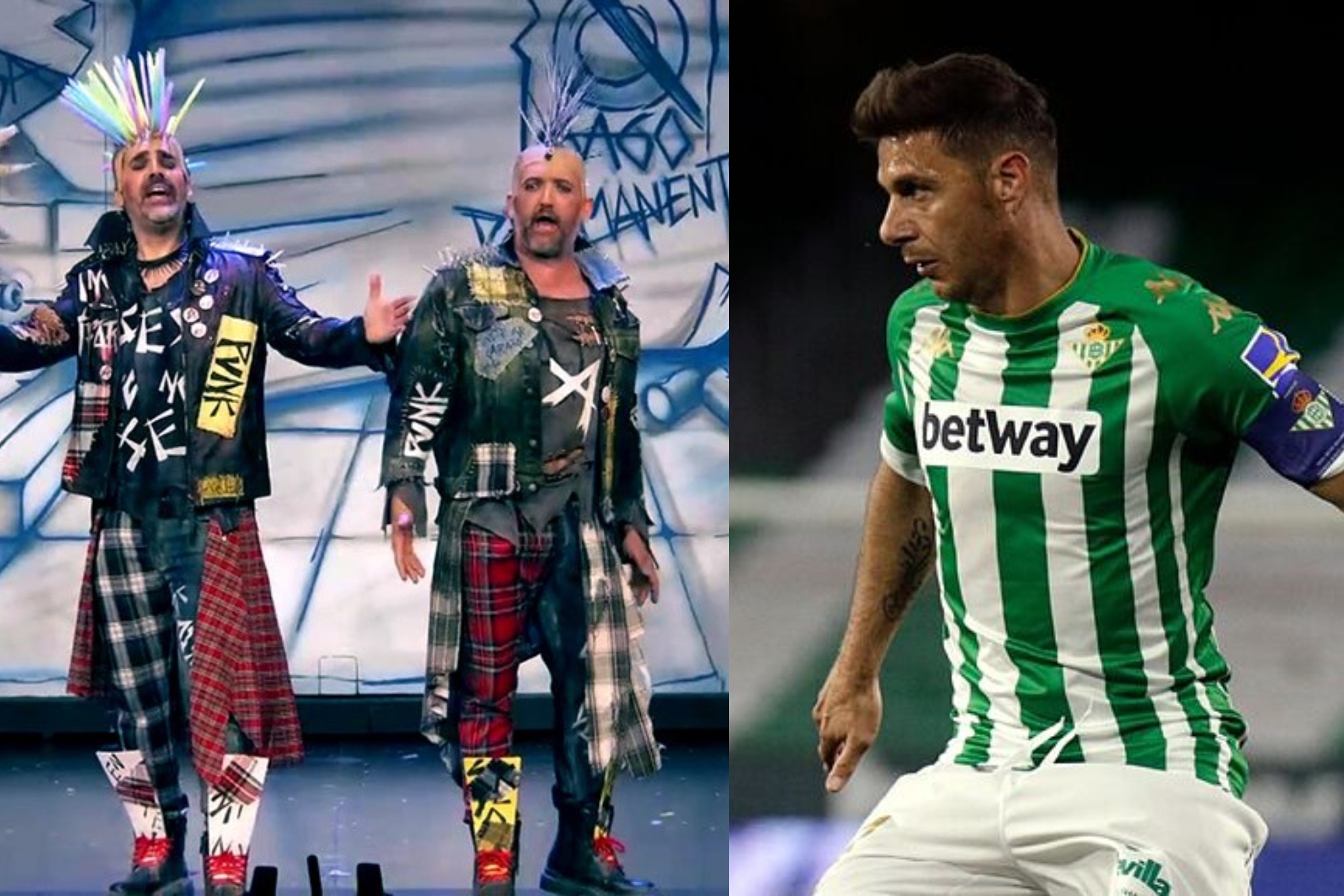 El cuarteto Punk y circo, la lucha continúa y Joaquín Sánchez.
