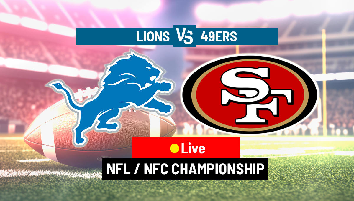 The 49ers last reached the Super Bowl after the 2019 season, while the Lions are seeking their first Super Bowl appearance ever.