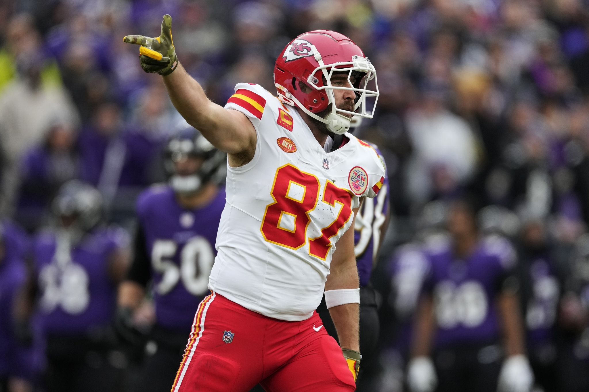 Travis Kelce had a monster game in Baltimore, helping the Chiefs to win and punch a ticket for Super Bowl LVIII.