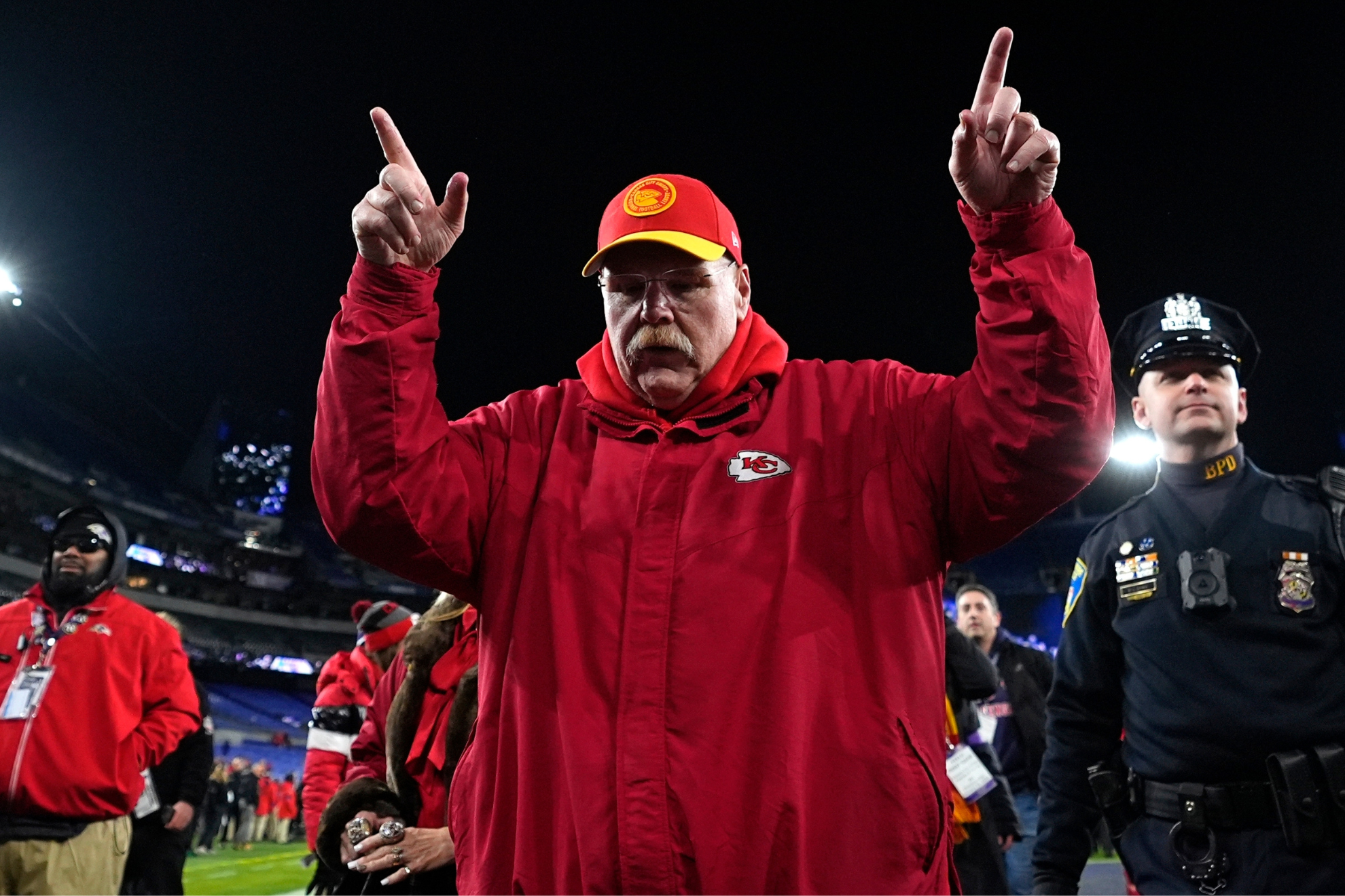 Andy Reid will be coaching in his fifth Super Bowl.