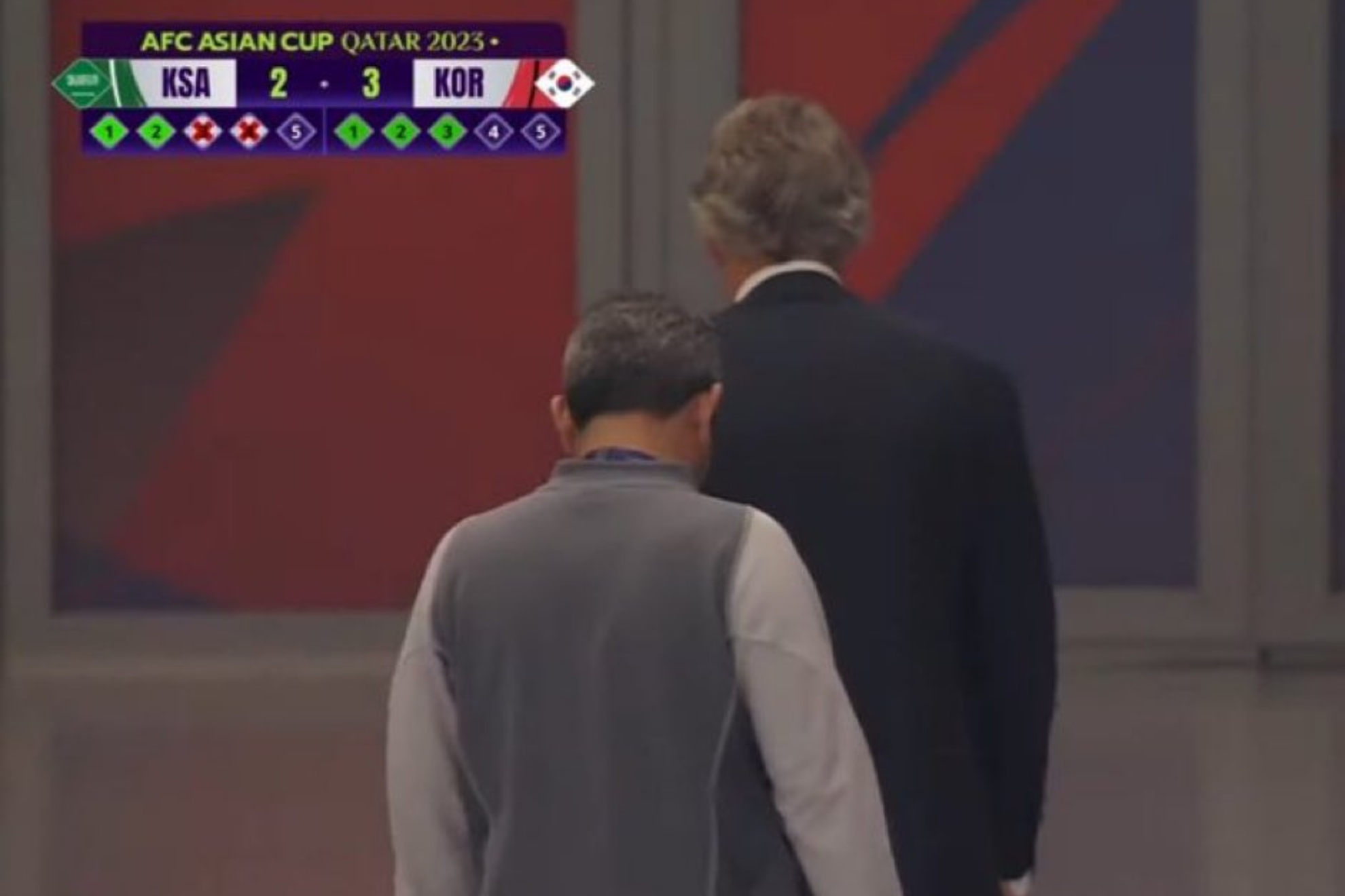 Clamor en Arabia Saudí contra Mancini... y él se disculpa: Pensé que se había acabado el partido