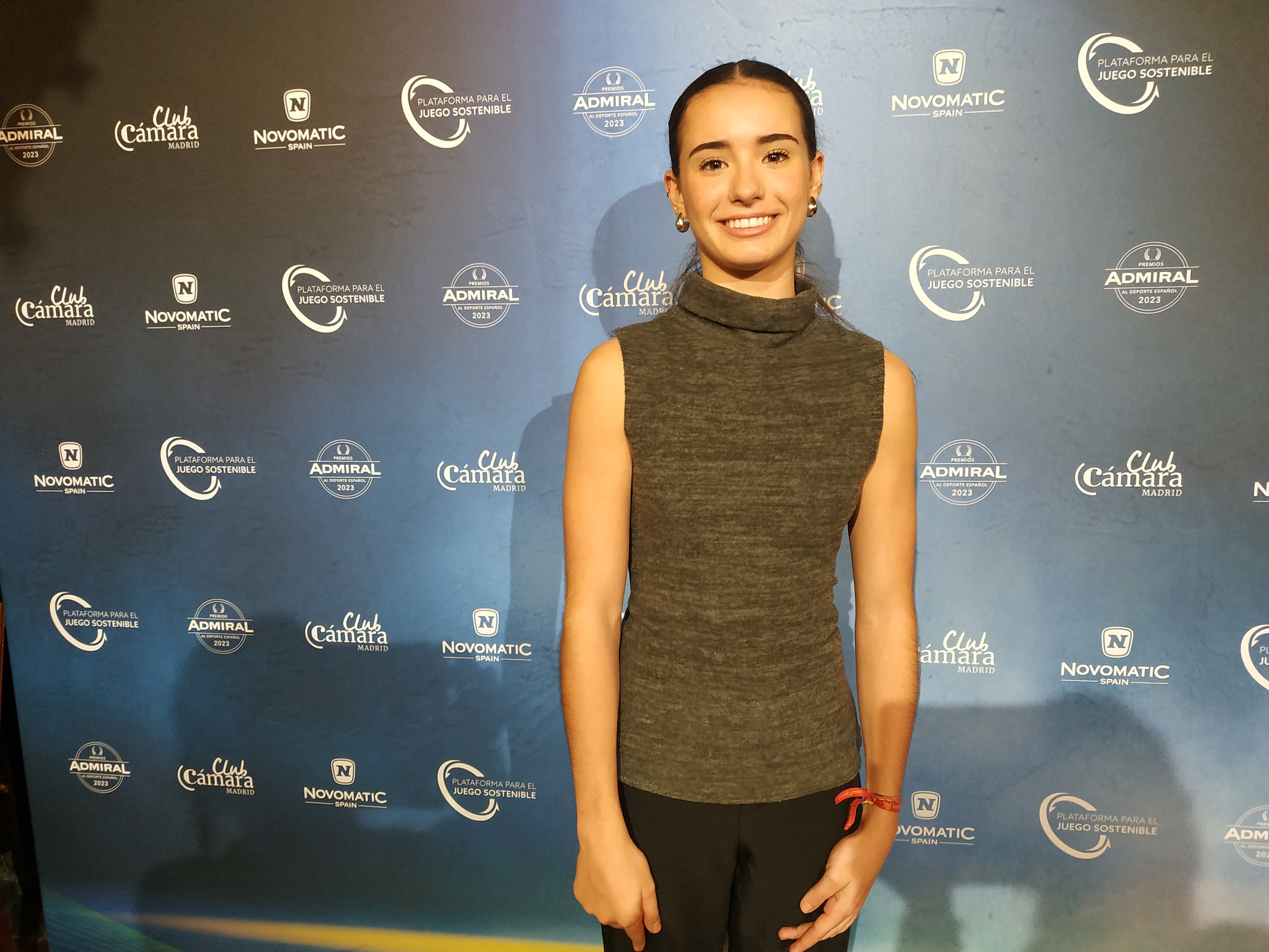 La gimnasta Inés Bergua, ganadora del Premio Admiral a Mejor Deportista Sub-23/Foto: @ladeporteca