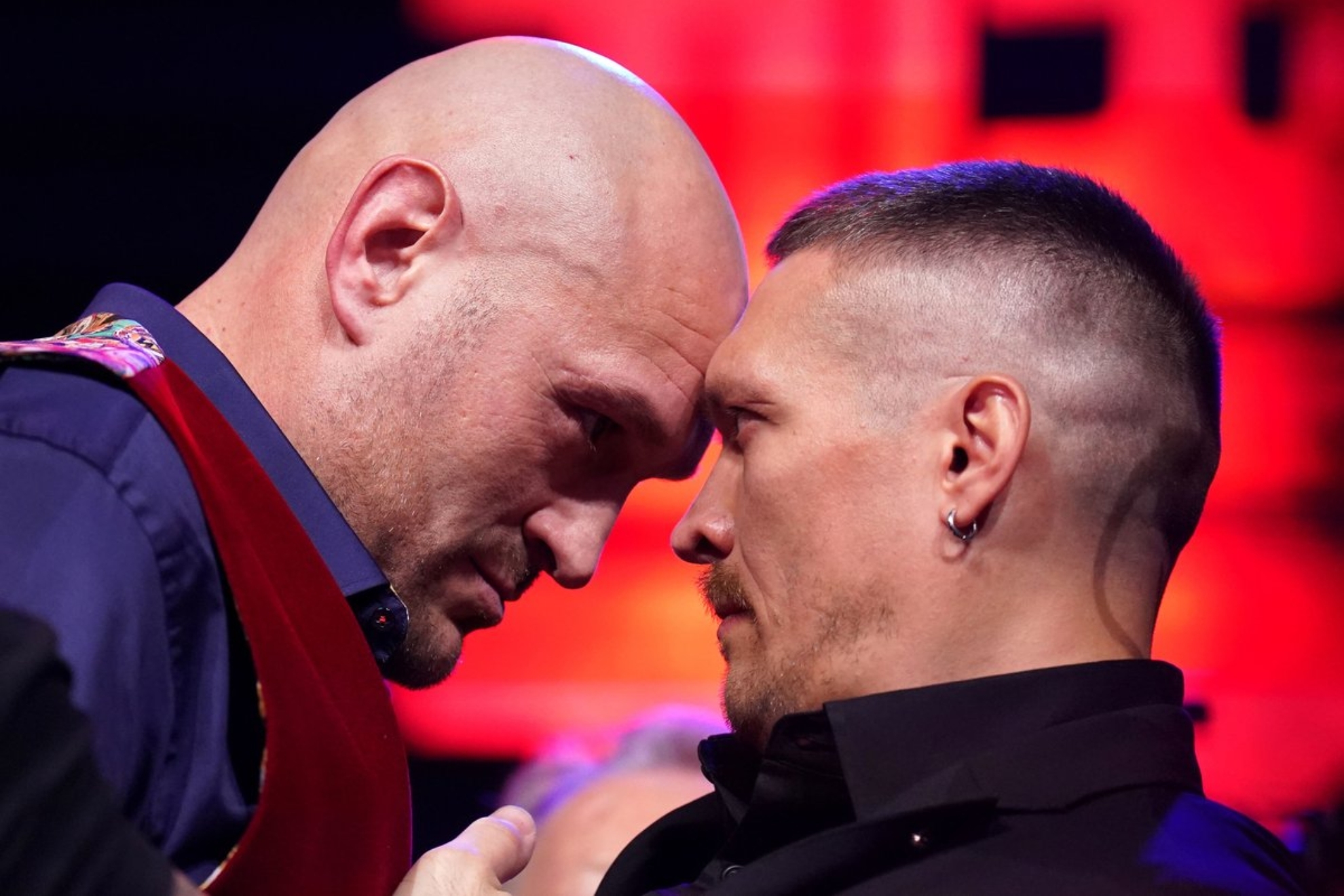 Tyson Fury facing Oleksandr Usyk