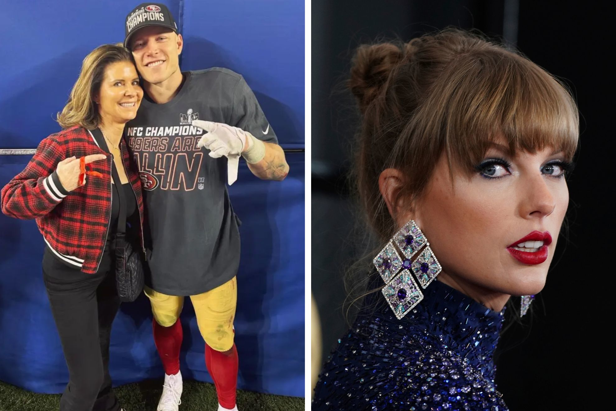Christian McCaffreys mom refuses to play Taylor Swift songs: Shes dead to us.