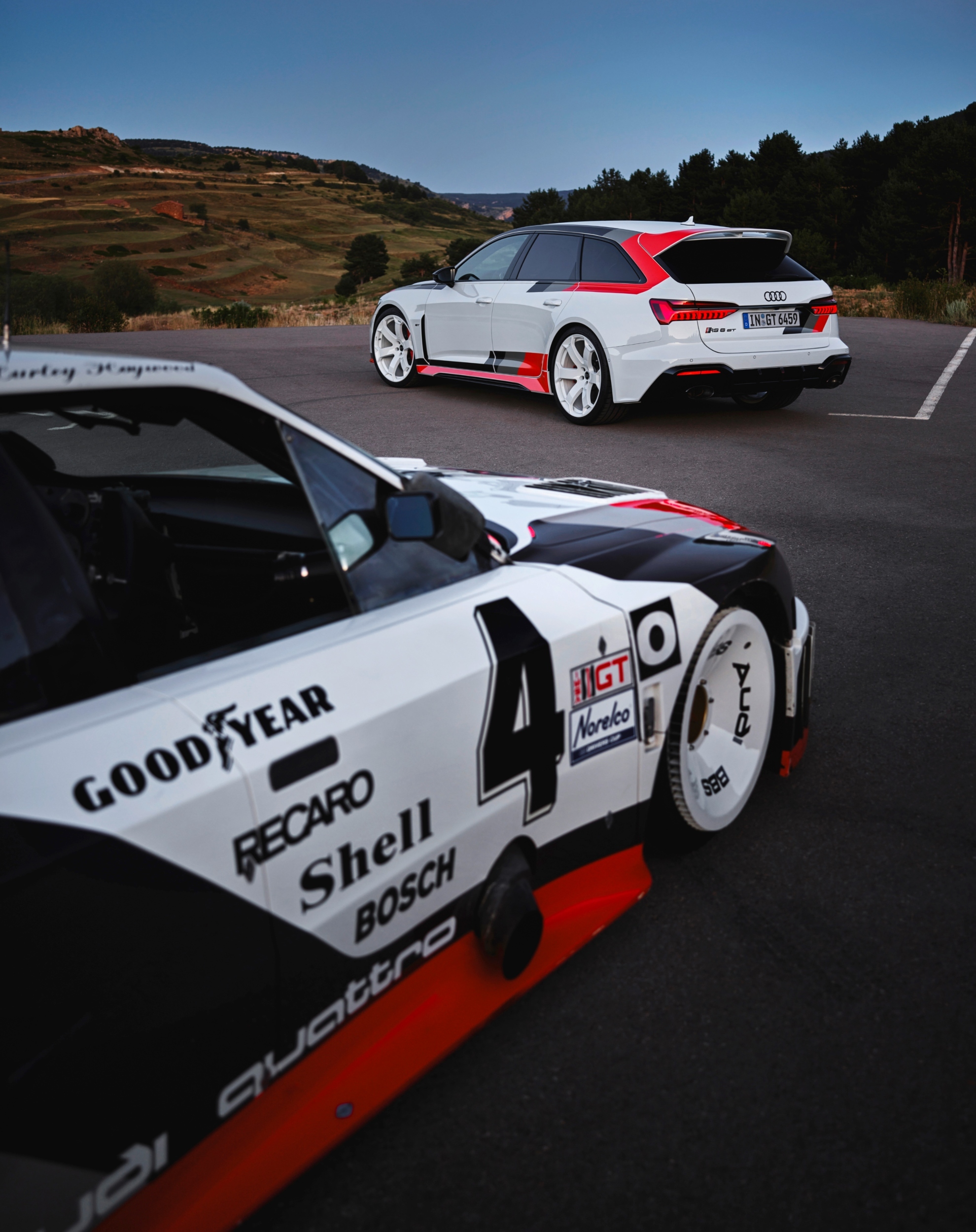 El RS 6 Avant GT es un homenaje al Audi 90 quattro IMSA GTO