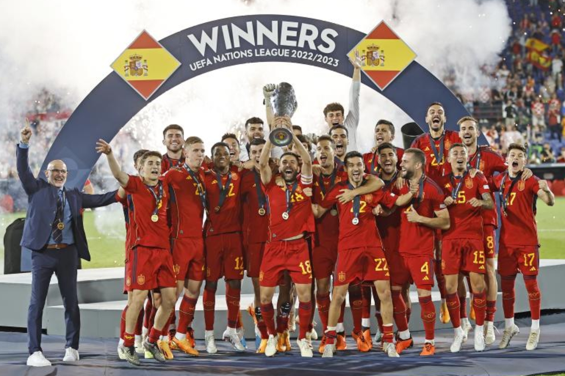España se proclama campeona de la Liga de las Naciones
