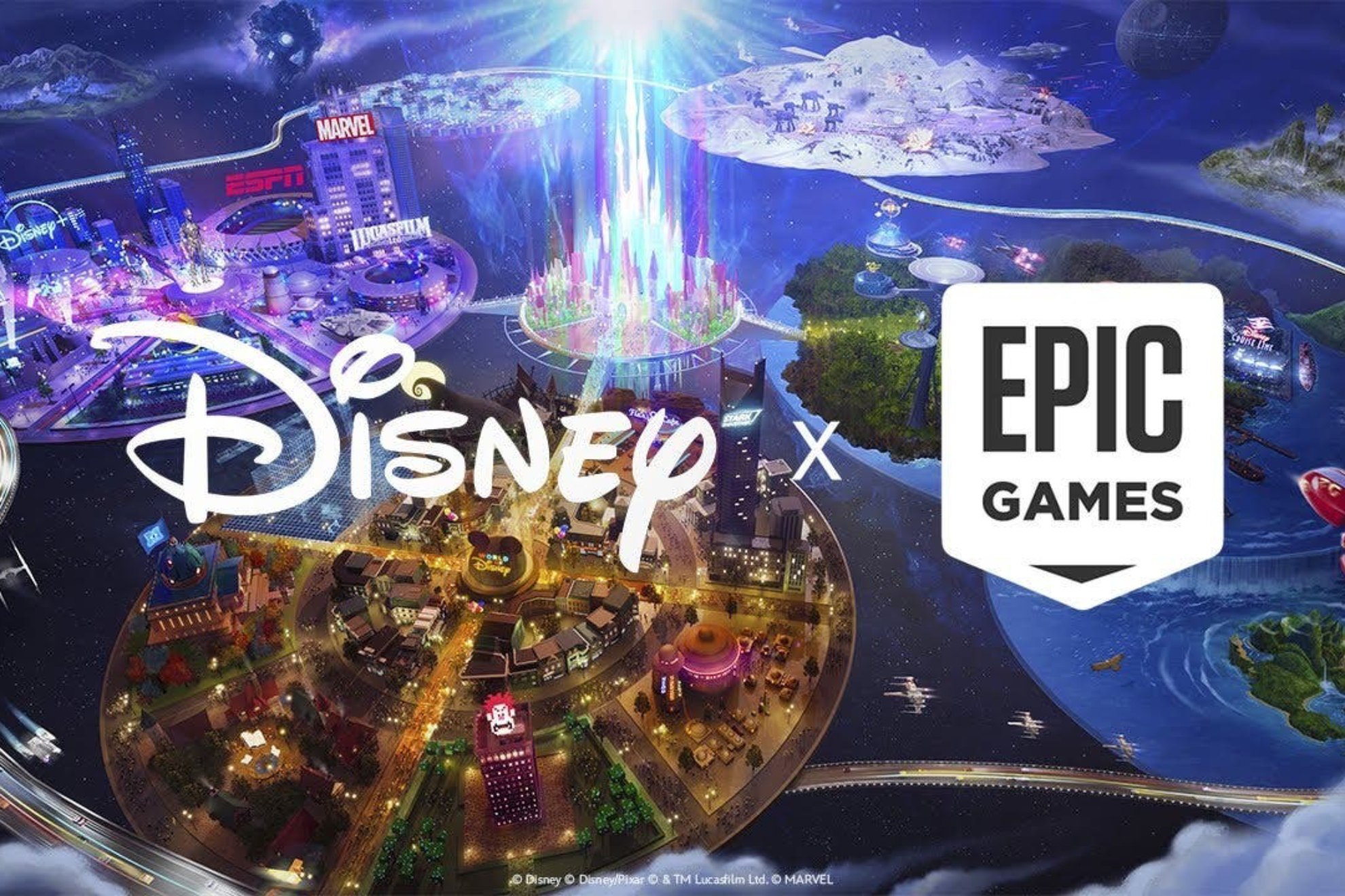 Disney invierte 1500 millones de dlares en Fortnite y Epic Games para crear nuevas experiencias