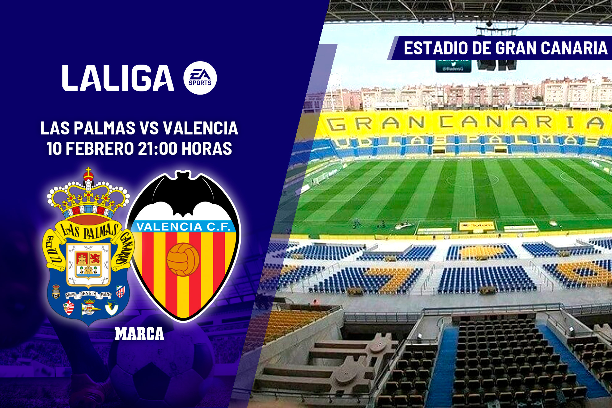 Las Palmas - Valencia, hoy en directo | La Liga EA Sport en vivo