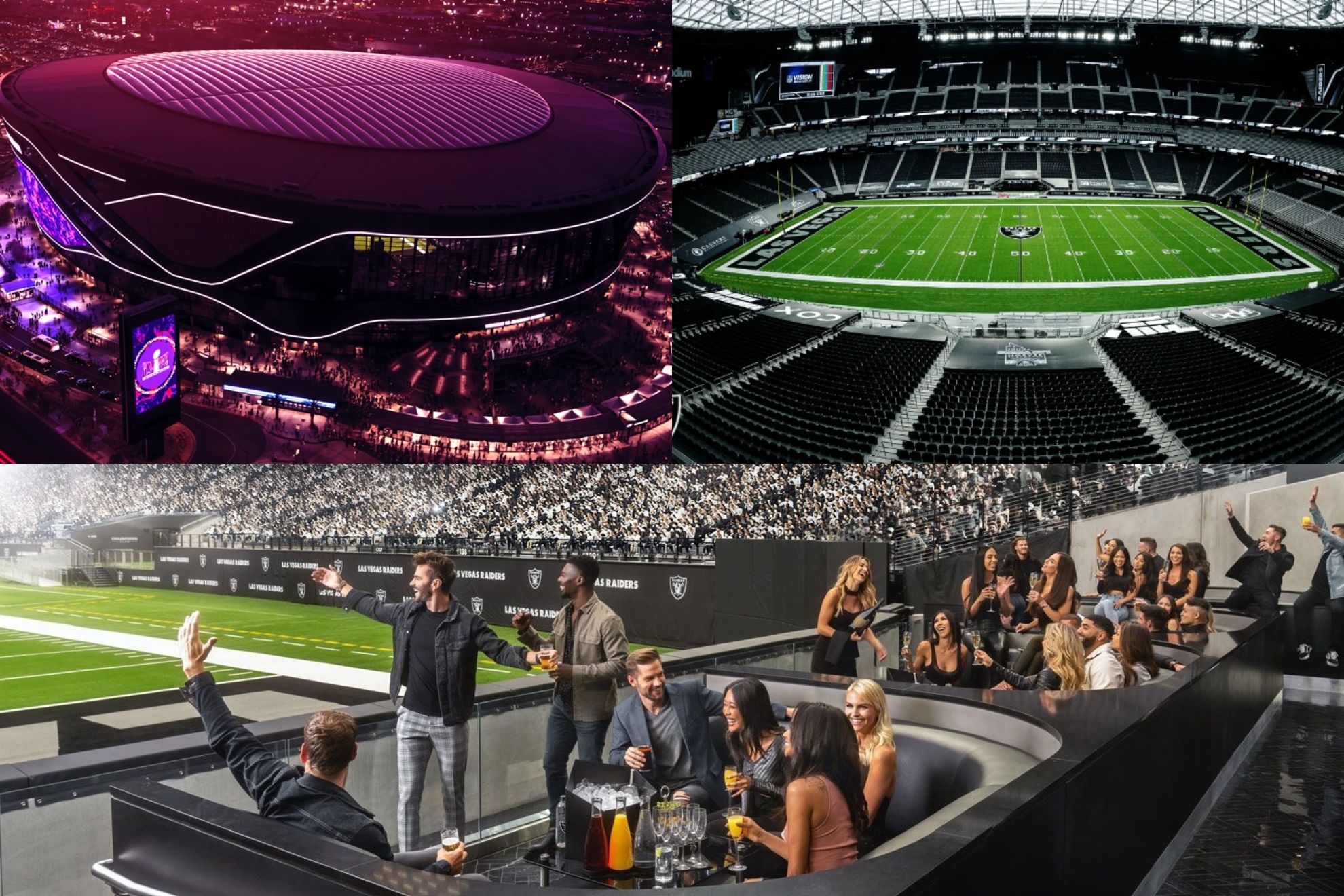 La Estrella de la Muerte, el estadio de la Super Bowl que hasta tiene discoteca en la grada