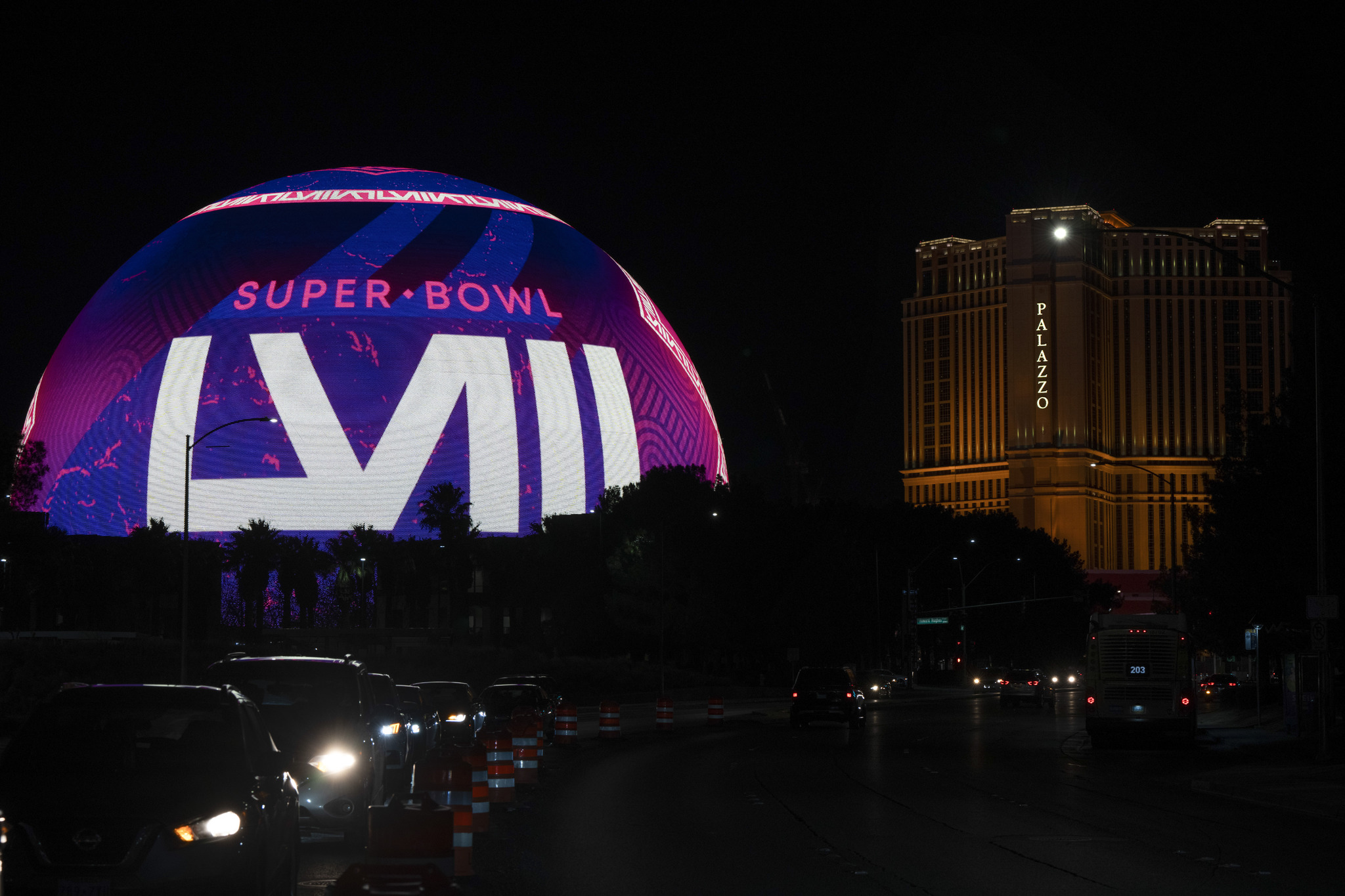 Las Vegas is ready for the Super Bowl