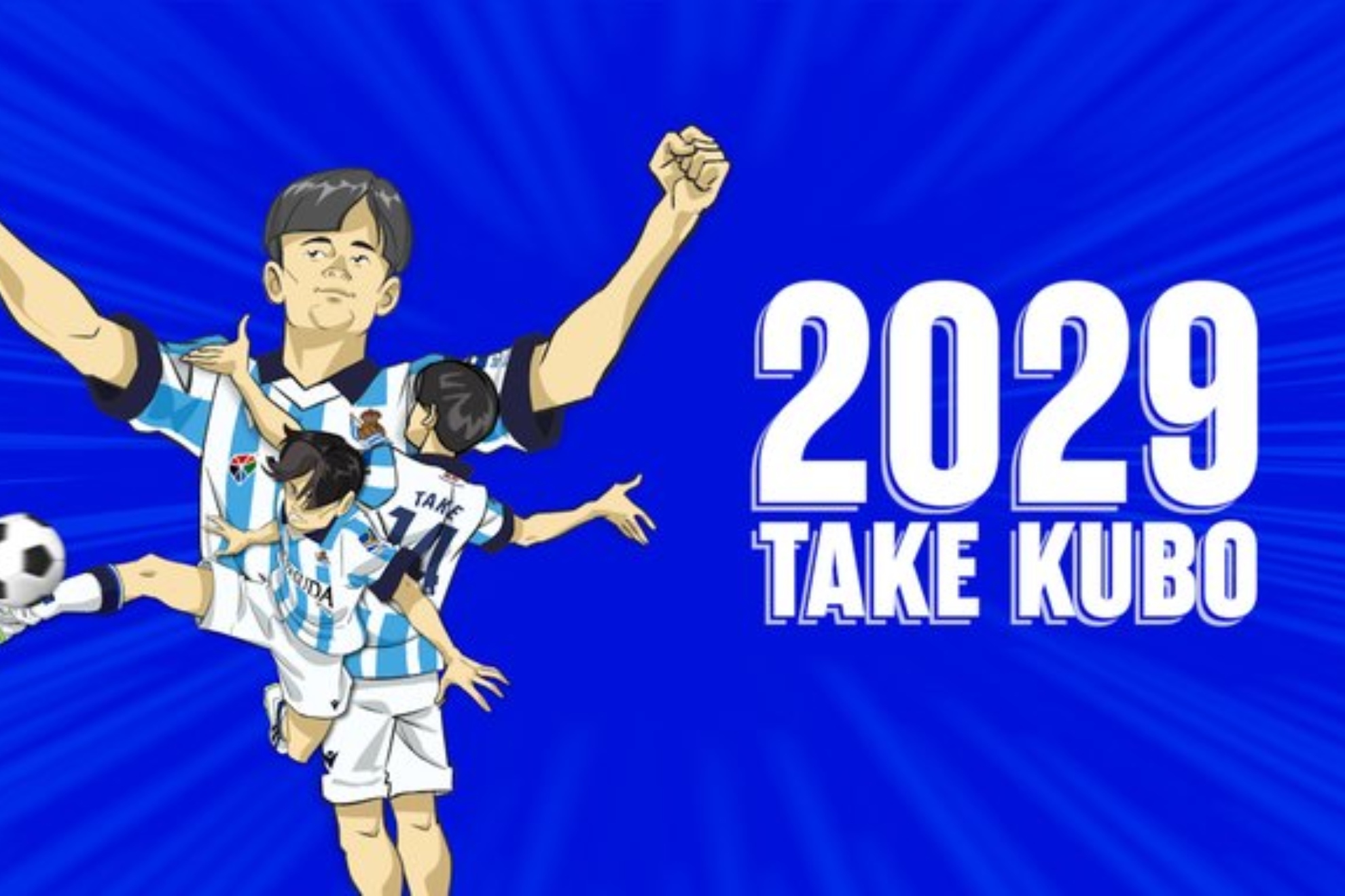 Kubo renueva hasta 2029 con la Real Sociedad