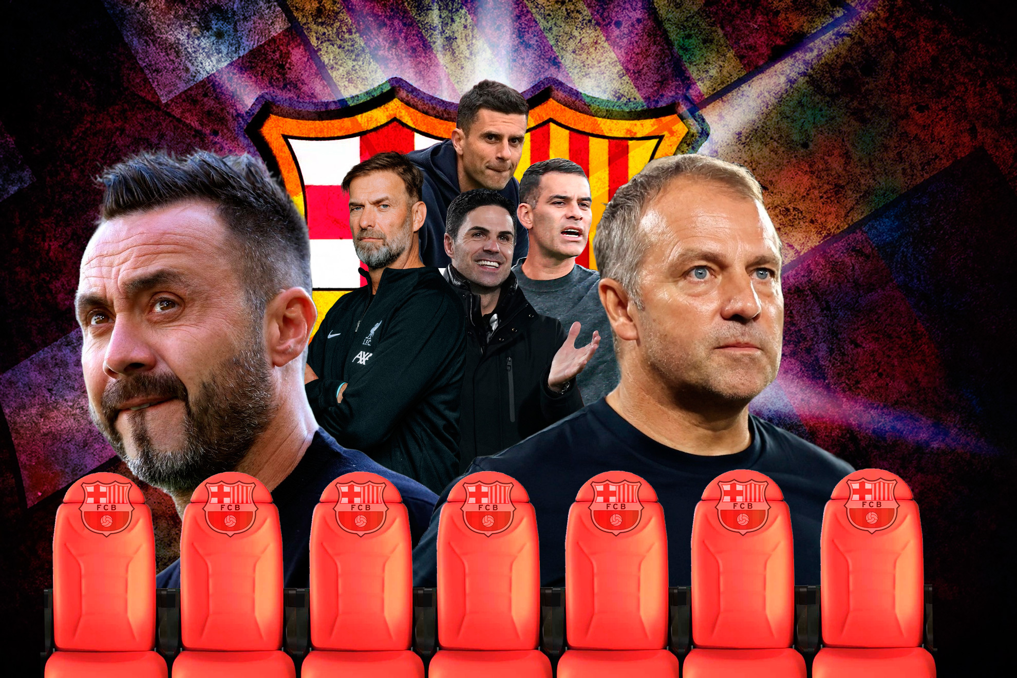 Who will be Barcelonas new coach? The race between De Zerbi, Flick, Klopp, Marquez