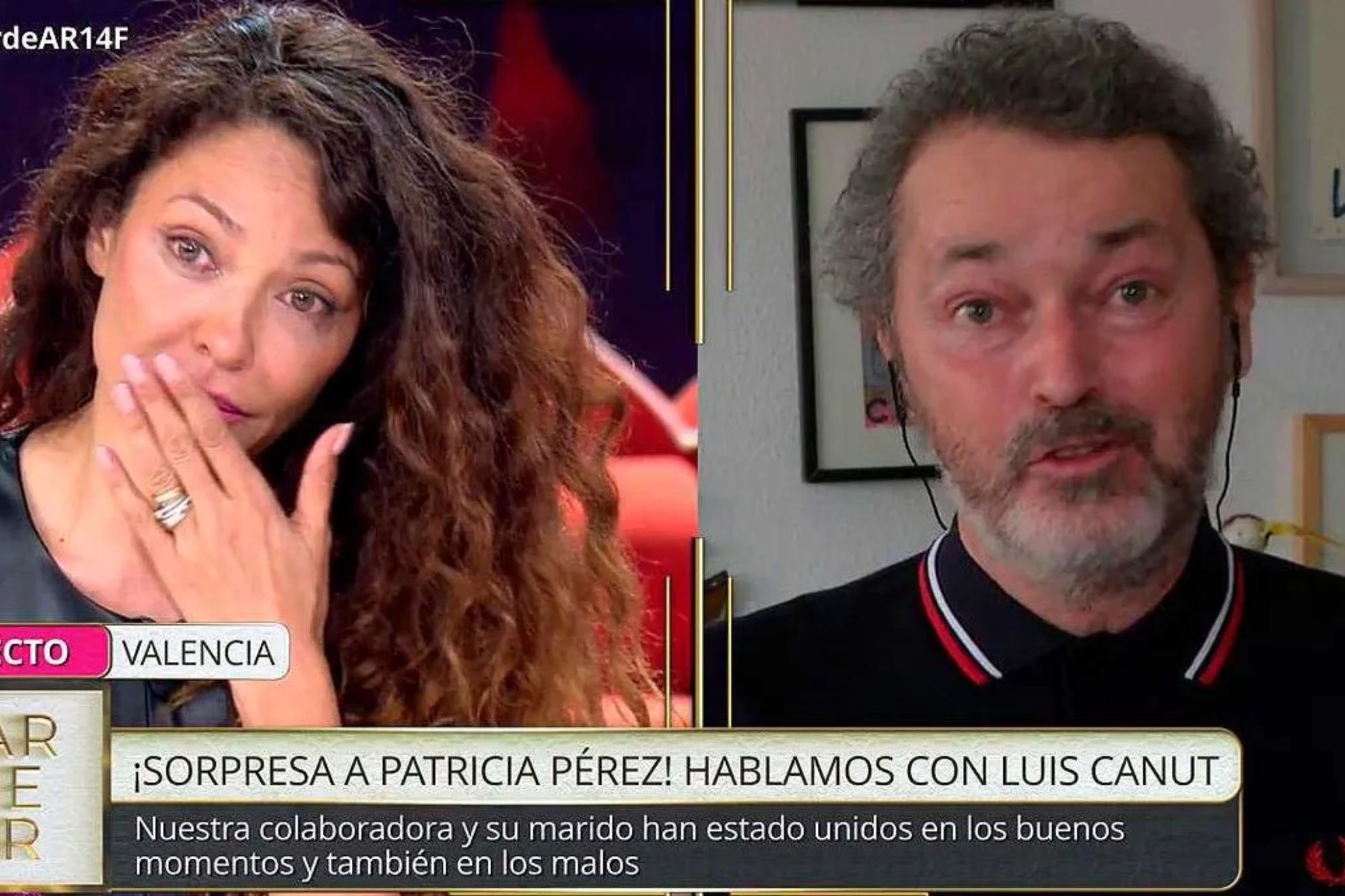 La sorpresa de Luis Canut a Patricia Prez por San Valentn en Tarde AR: Me slvate la vida