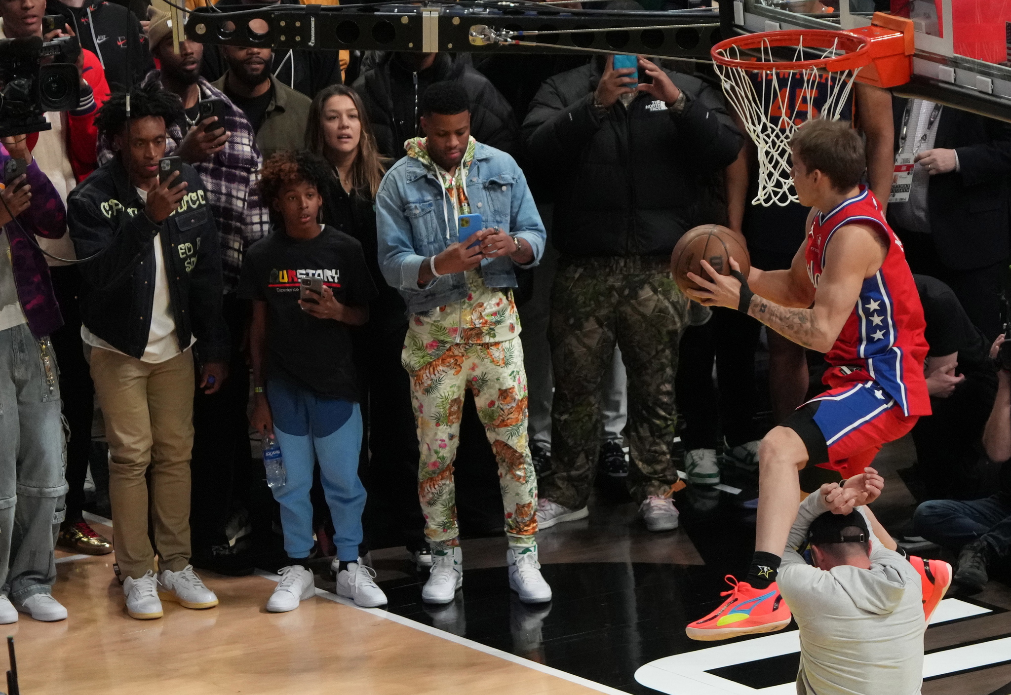 McClung in the All-Star Dunk Contest