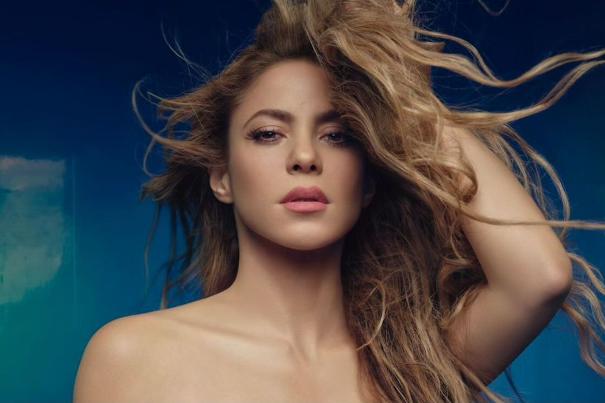 Colombian superstar Shakira.