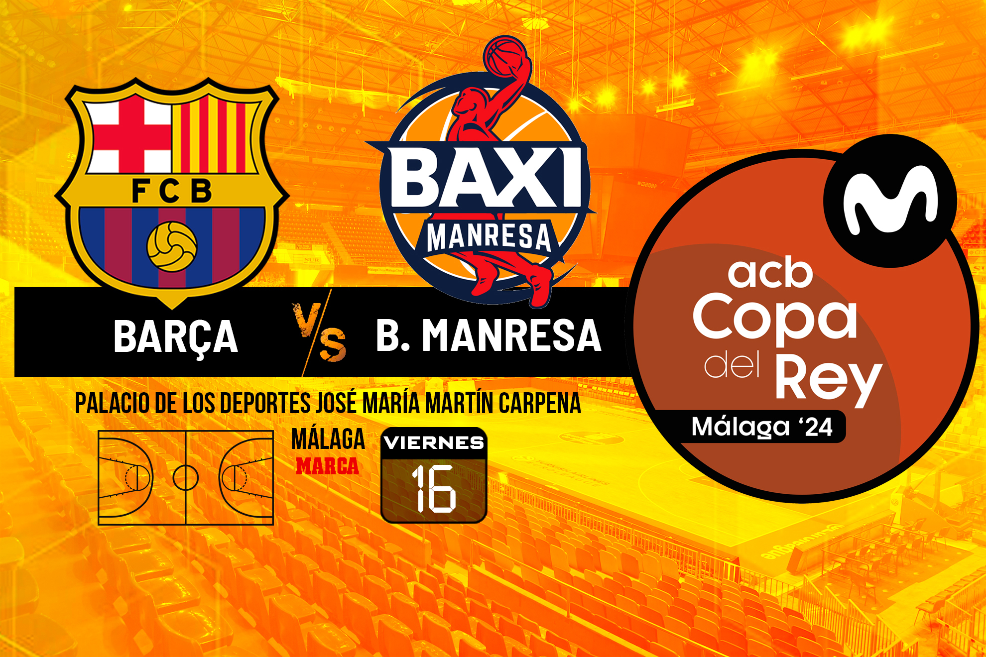 Barcelona - Manresa: a qu hora y dnde ver hoy en TV y online los cuartos de final de Copa del Rey