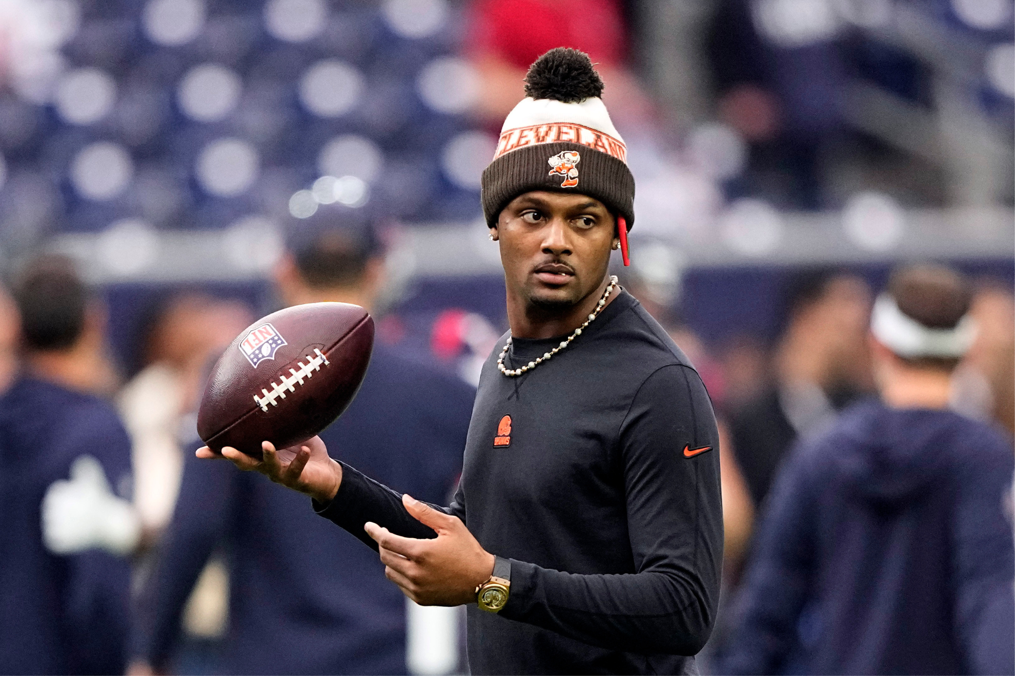 Watson has made only 12 starts since the Browns signed him to a fully-guaranteed $230 million contract.