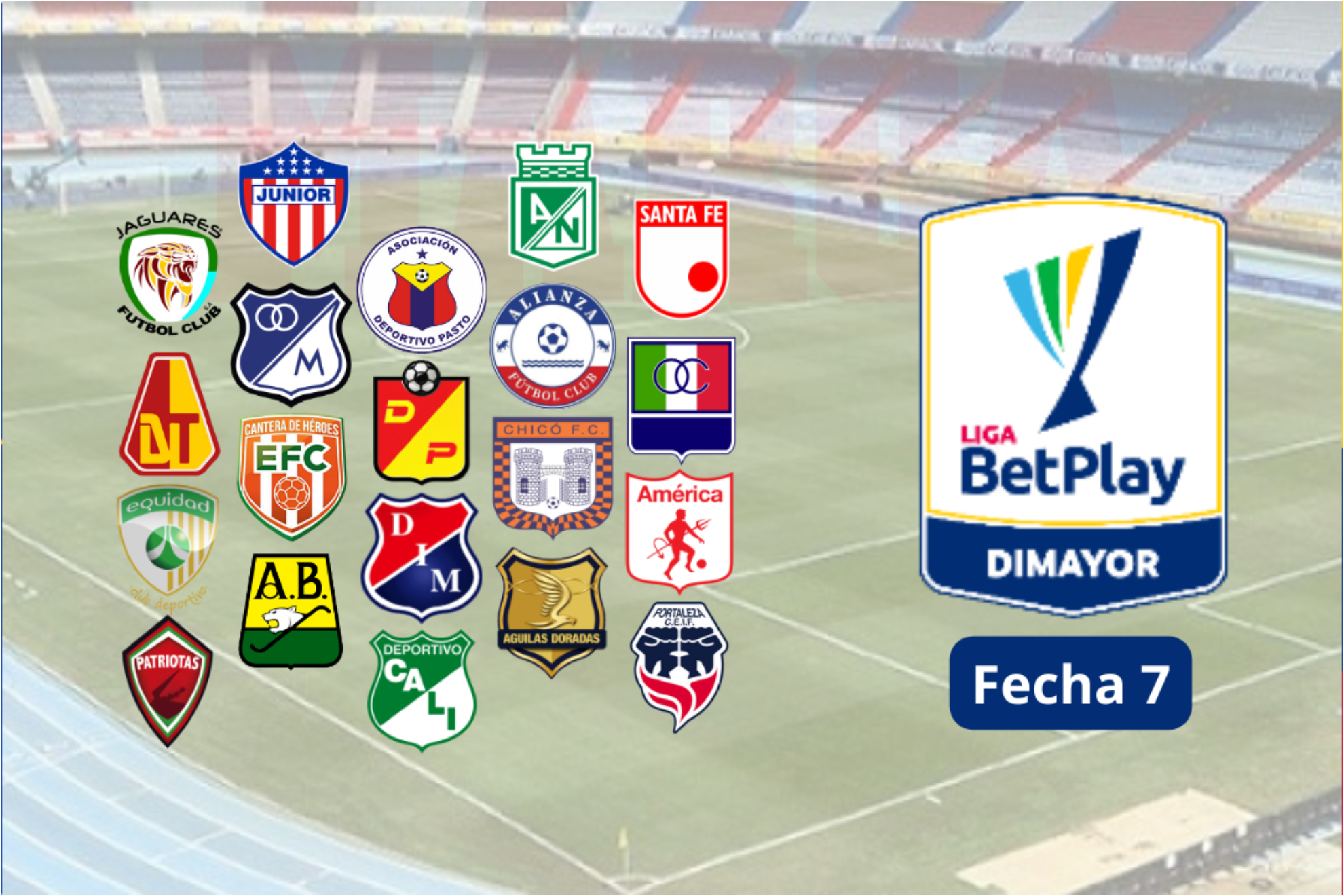 Posiciones Liga BetPlay 1-2024 - fecha 7 (FCF - Clubes FPC - Liga BetPlay - Marca)