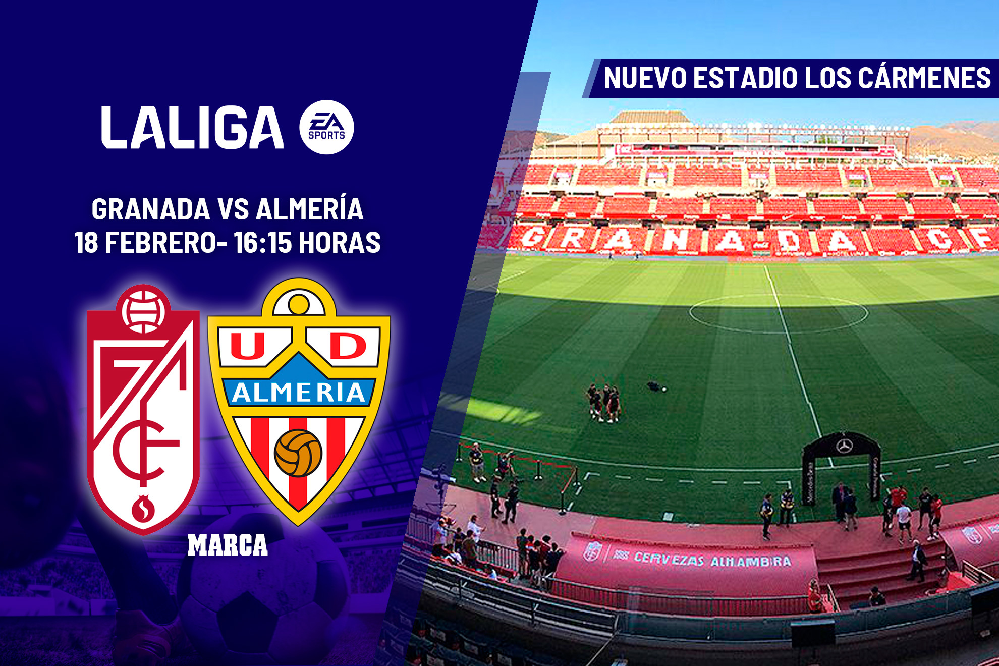 Granada - Almería: resumen, resultado y goles