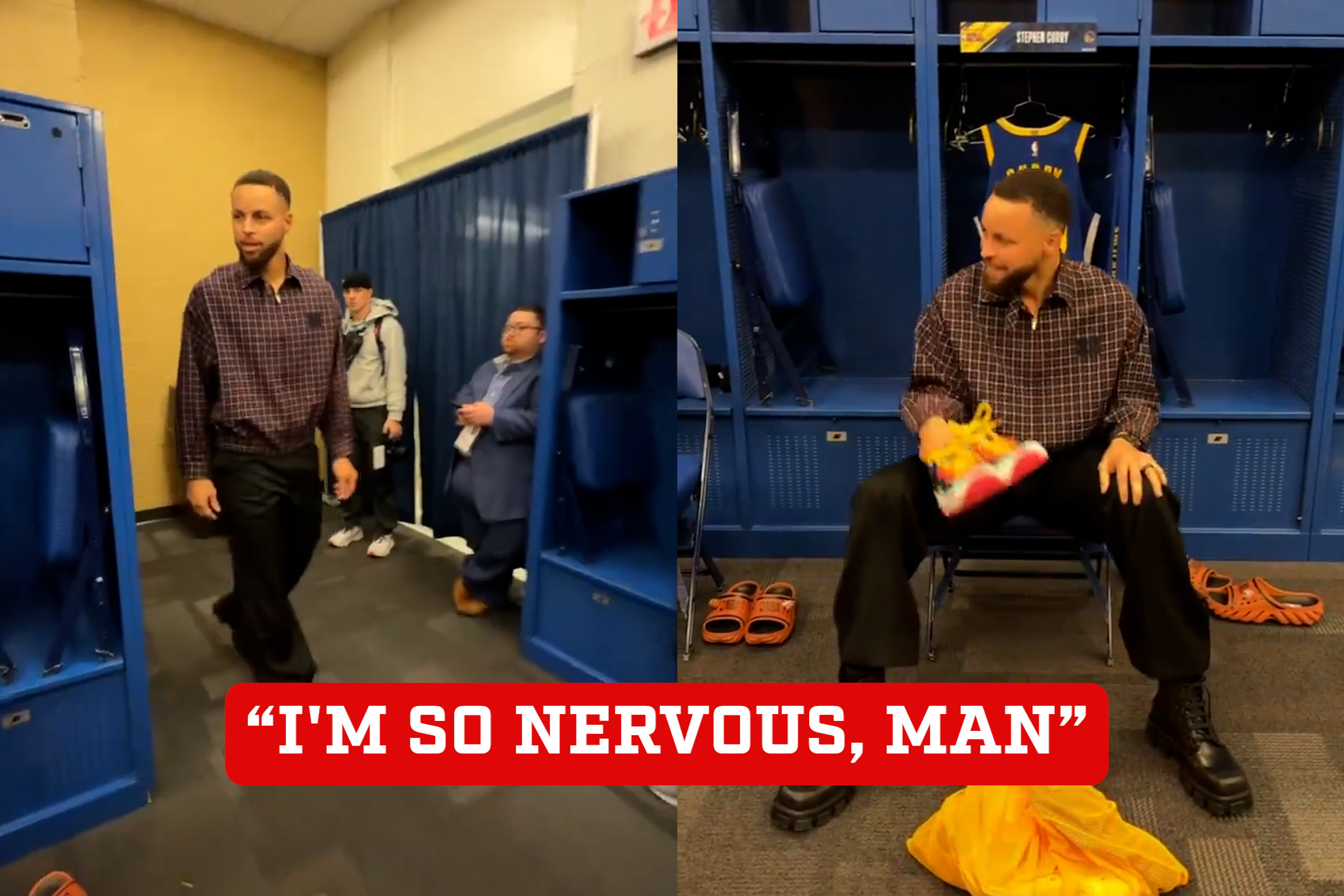 Stephen Curry makes a stunning admission.