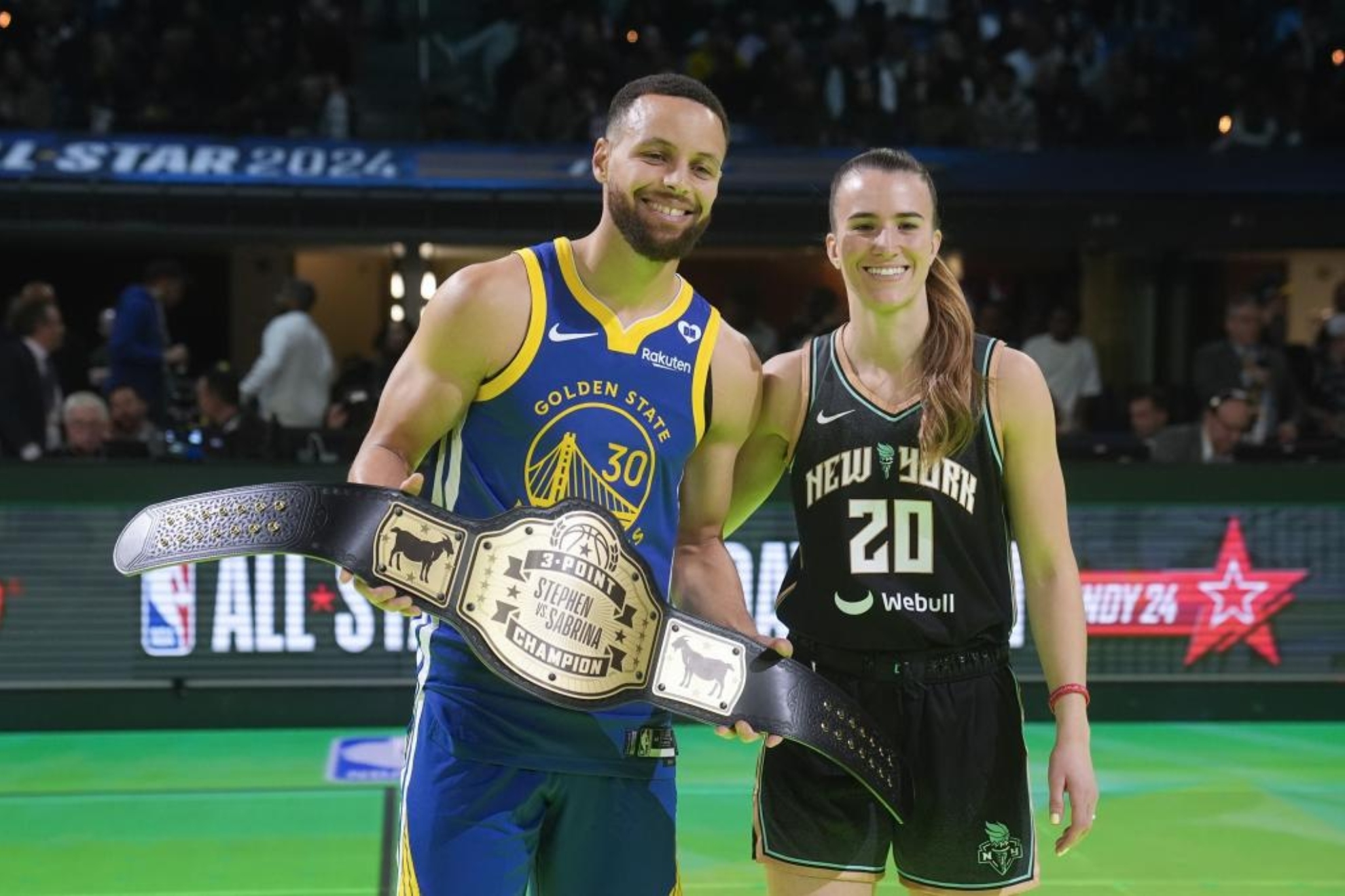 Stephen Curry gana la histrica batalla de los sexos de la NBA