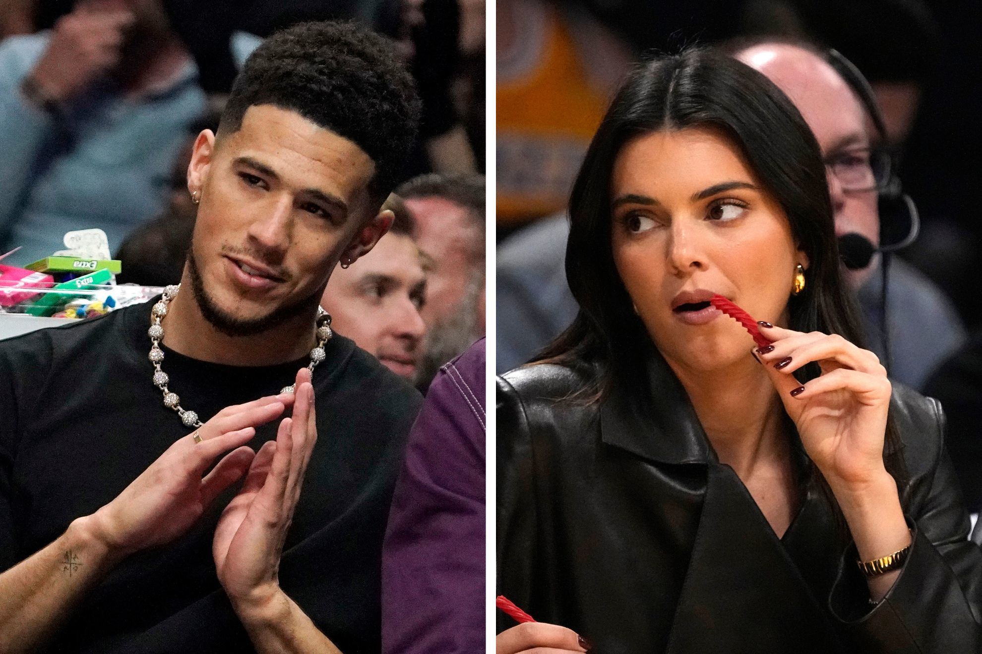 Did Devin Booker spend Valentines Day at a hotel with ex-girlfriend Kendall Jenner?