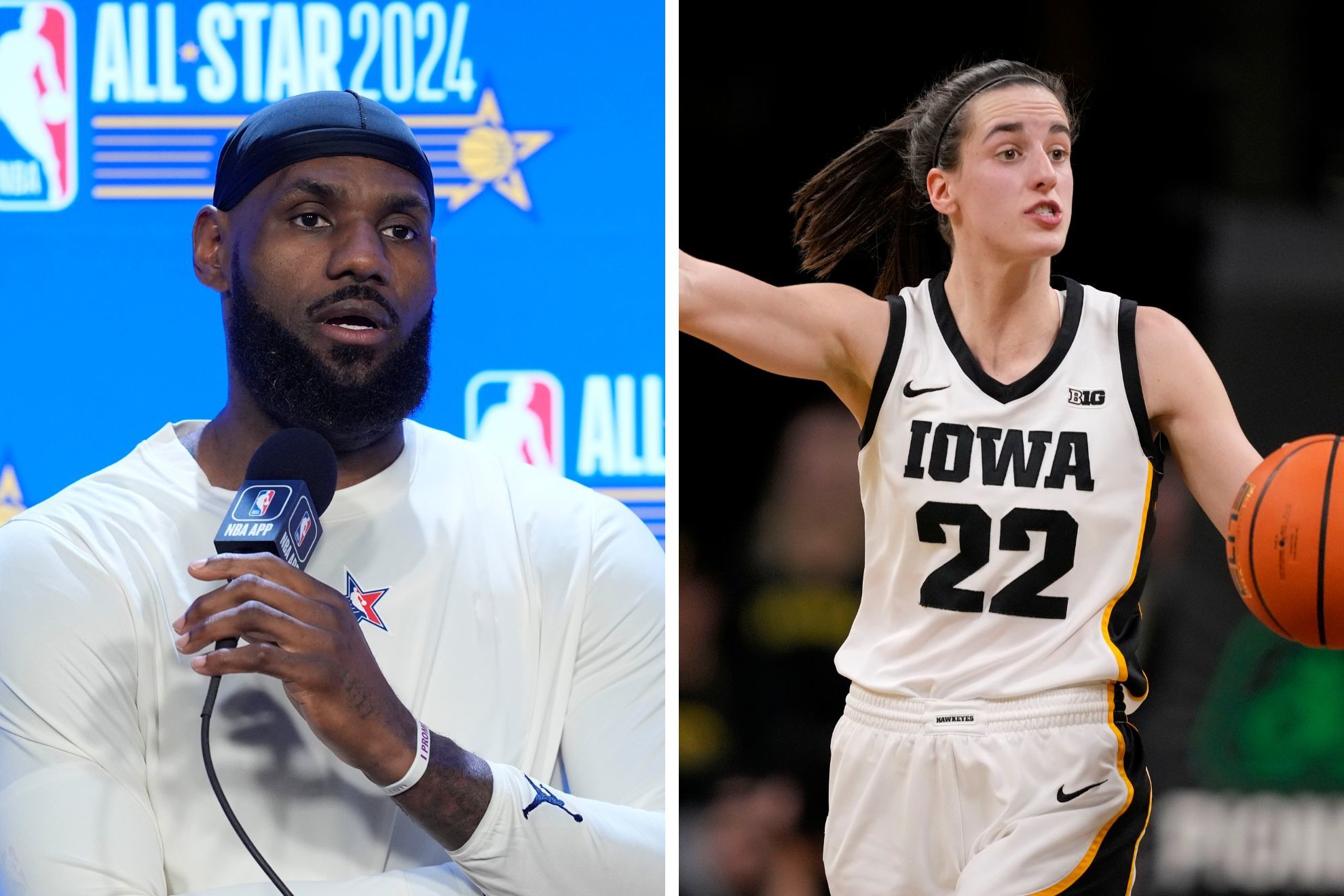 LeBron James brings up Caitlin Clark unprompted when discussing great scorers