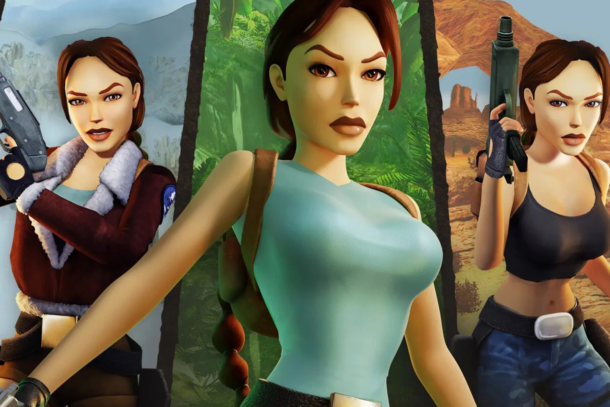 Tomb Raider I-III Remastered.