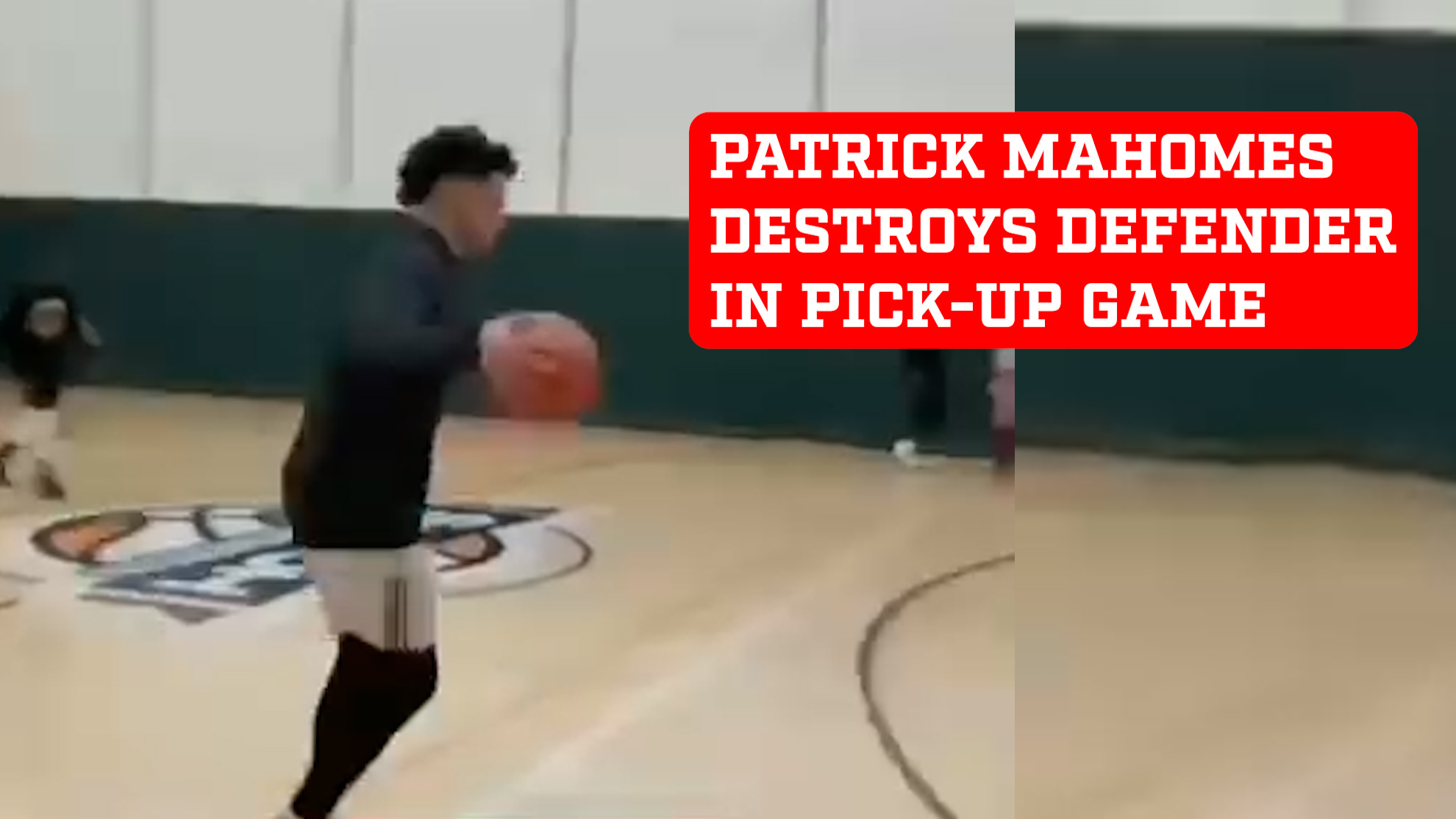 Patrick Mahomes destroys defender in pick-up basketball game as throwback video goes viral again