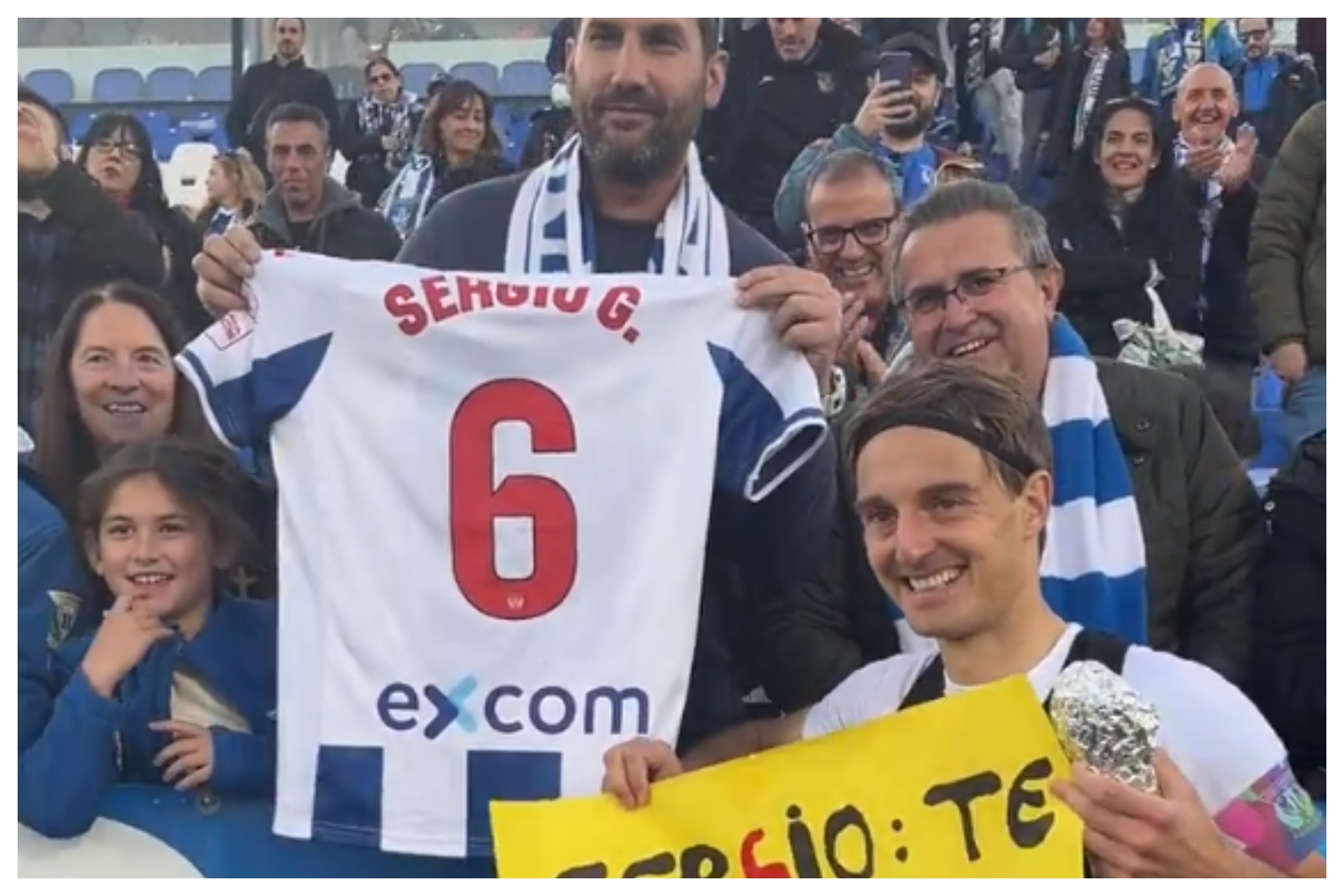 Sergio, ¿el primer futbolista que cambia su camiseta por un bocadillo de tortilla?