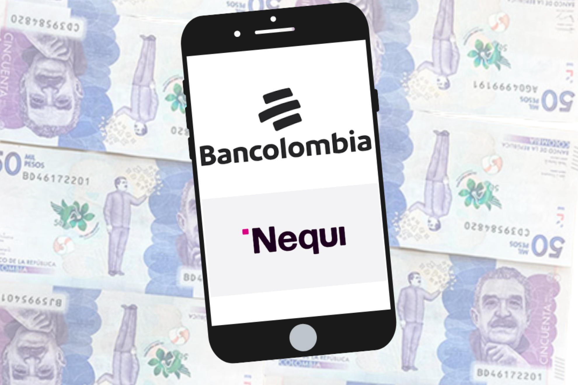 Bancolombia devuelve por transferencias a Nequi después de anunciar cambios (Banco de la República, Bancolombia, Nequi)