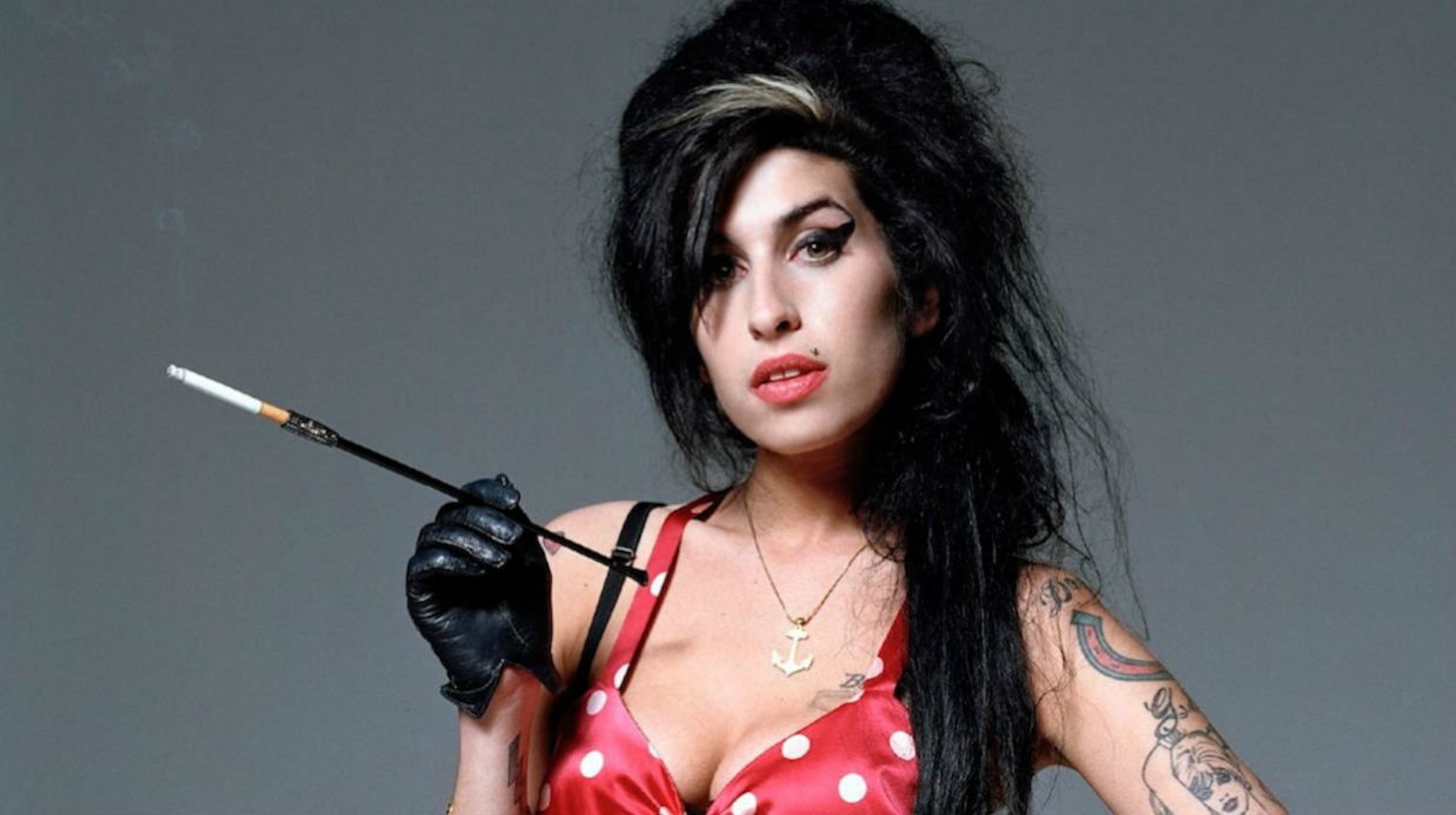 Police investigating incident after Amy Winehouse statue covered with Palestine flag sticker