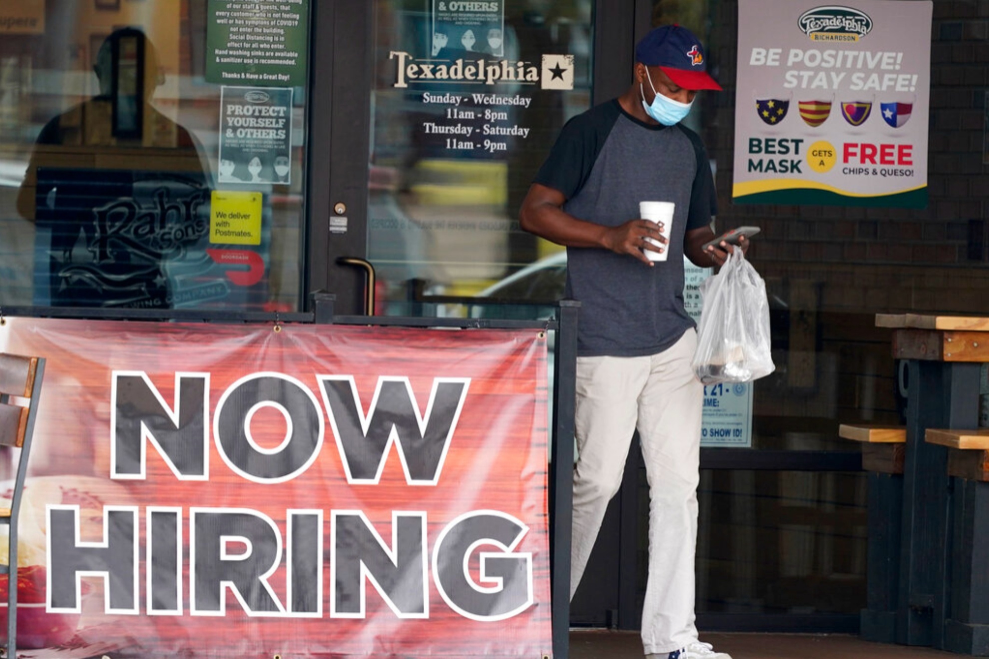 Claims for unemployment benefits grew during the pandemic.