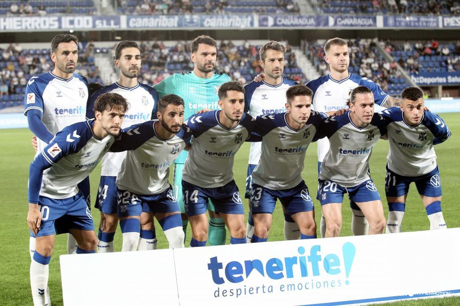 El once del Tenerife que acab con una sequa de siete jornadas sin ganar