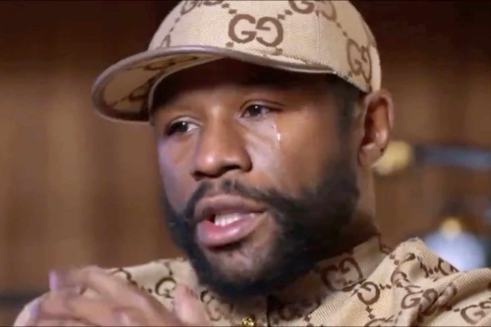 Floyd Mayweather gave an emotional interview with The Pivot Podcast