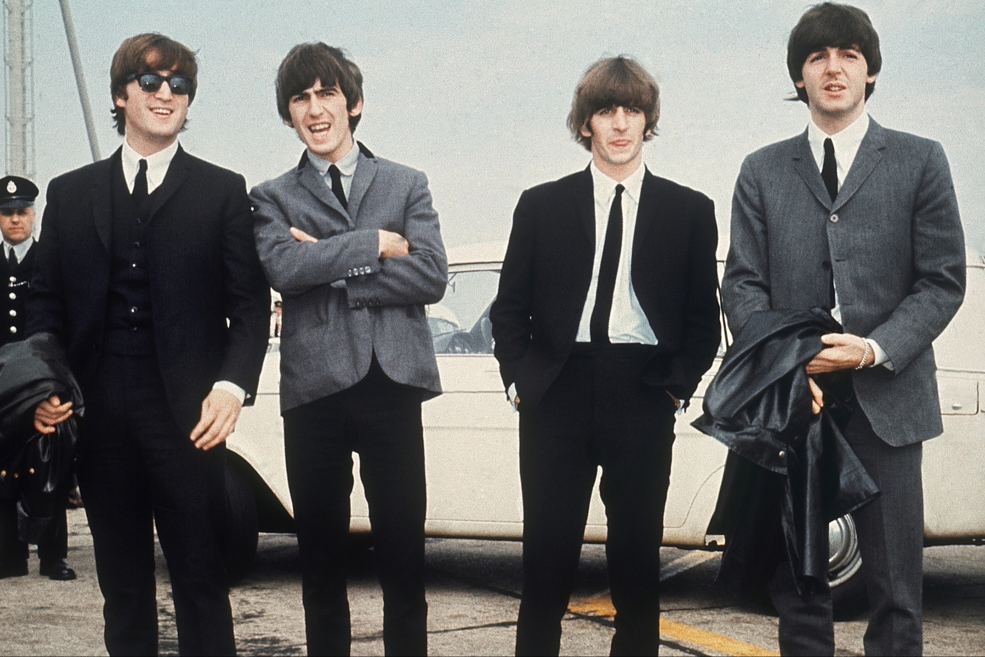 The legenday British band The Beatles.