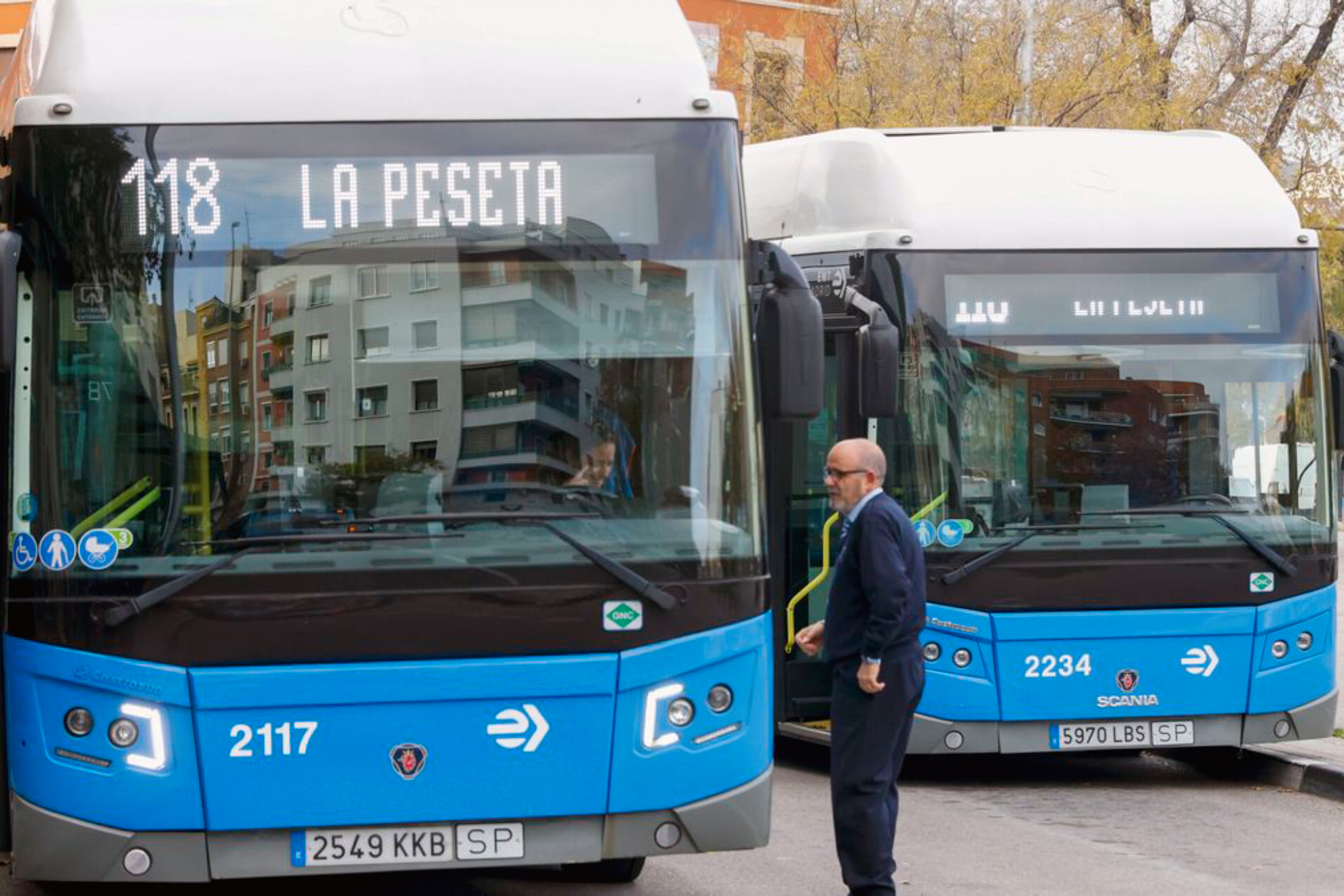 Autobuses afectados por la tractorada en Madrid hoy: líneas cortadas y cuándo se reactiva el servicio