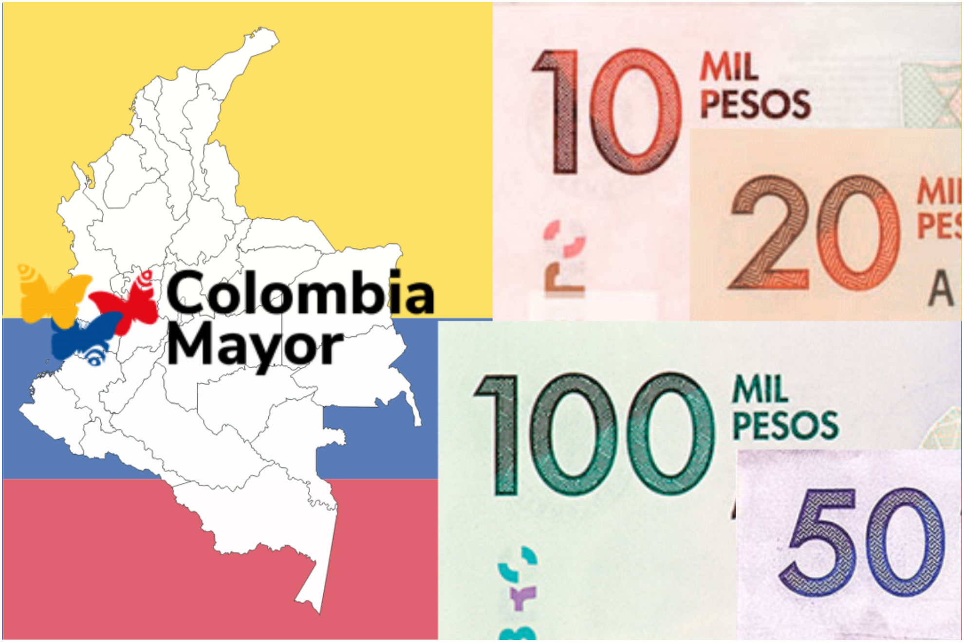 Subsidio de Colombia Mayor en febrero 2024, última fecha de pago y link (Gobierno de Colombia - Banco de la República - DPS)